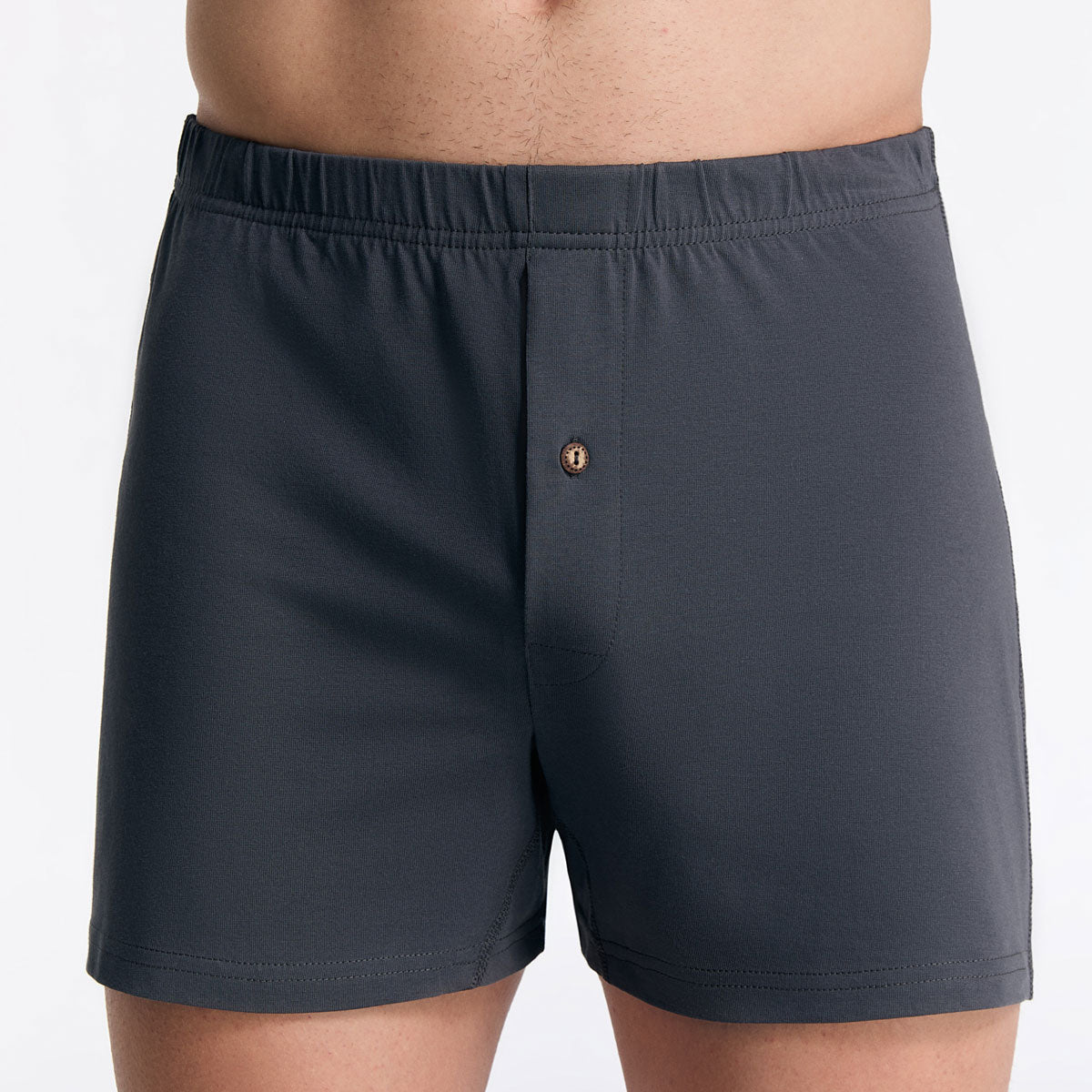Albero Natur Herren klassische Boxershorts Bio Baumwolle
