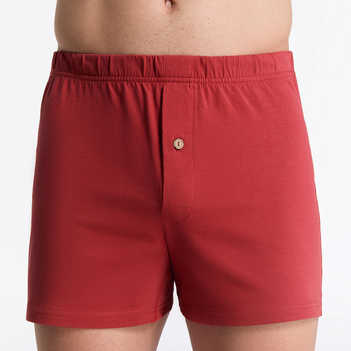 Albero Natur Herren klassische Boxershorts Bio Baumwolle