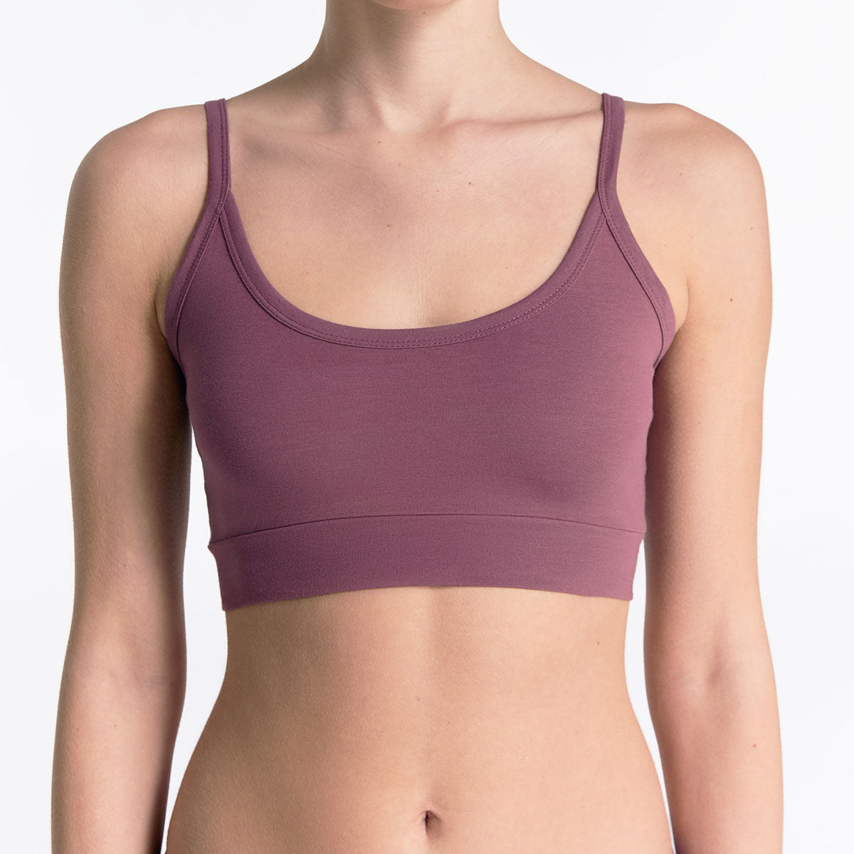 Albero Natur Bustier Bio Baumwolle mit Elasthan