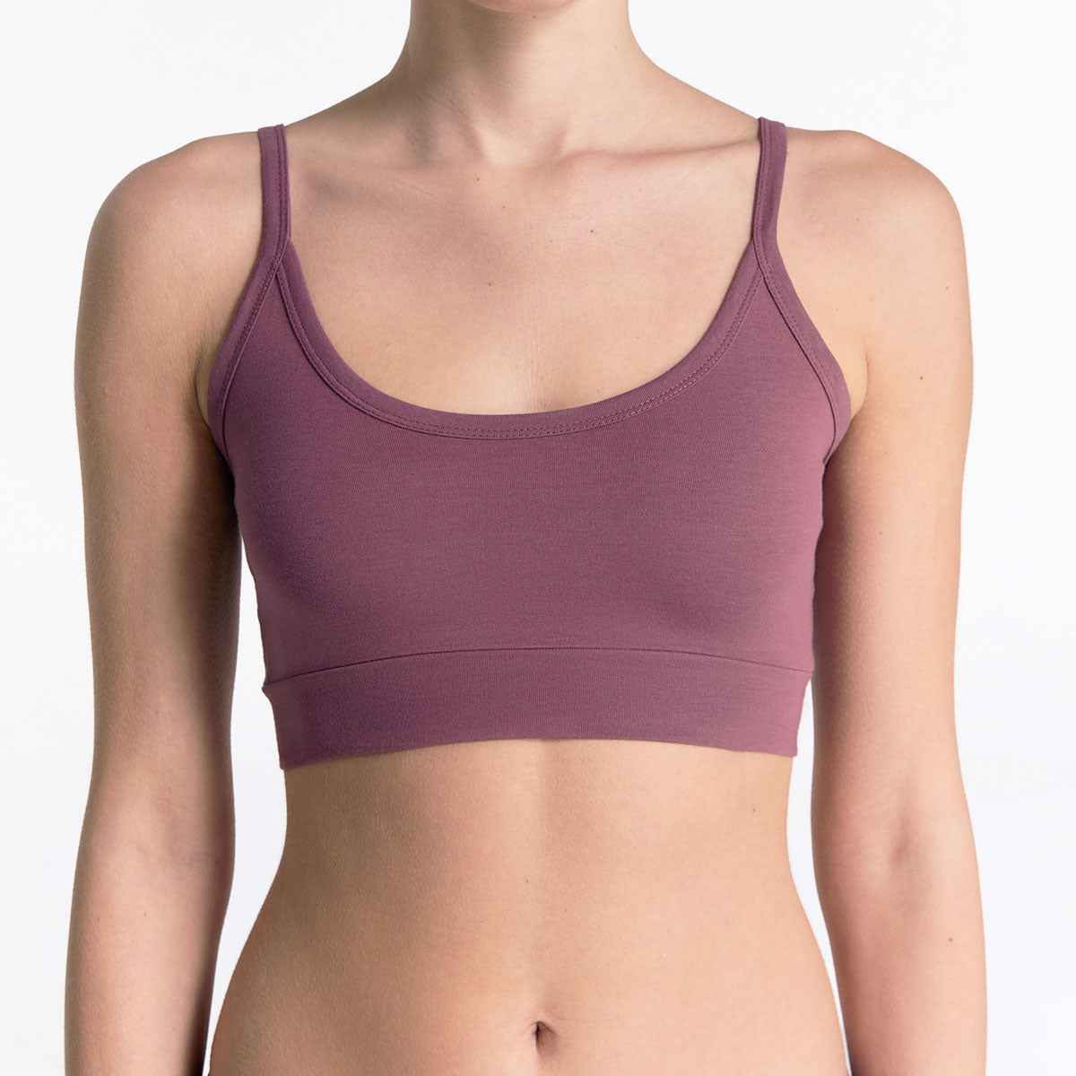 Albero Natur Bustier Bio Baumwolle mit Elasthan