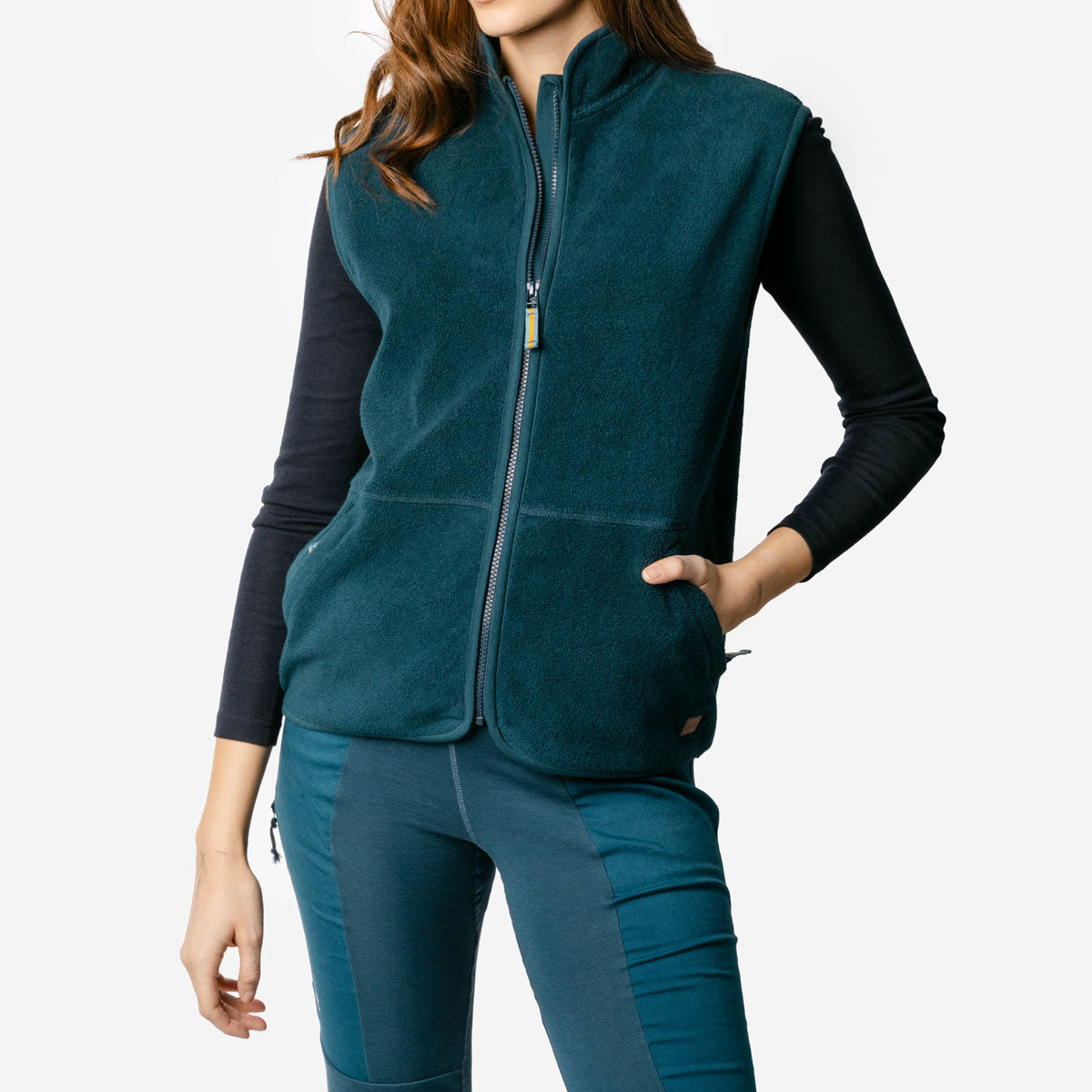 Damen Fleece-Weste Bio Baumwolle