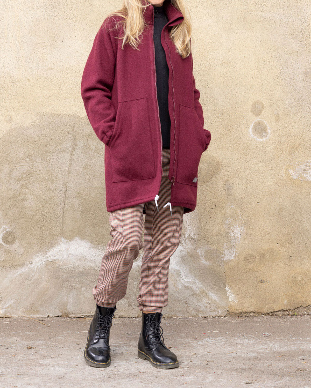 Disana Damen Walk Mantel kbT-Merinowolle