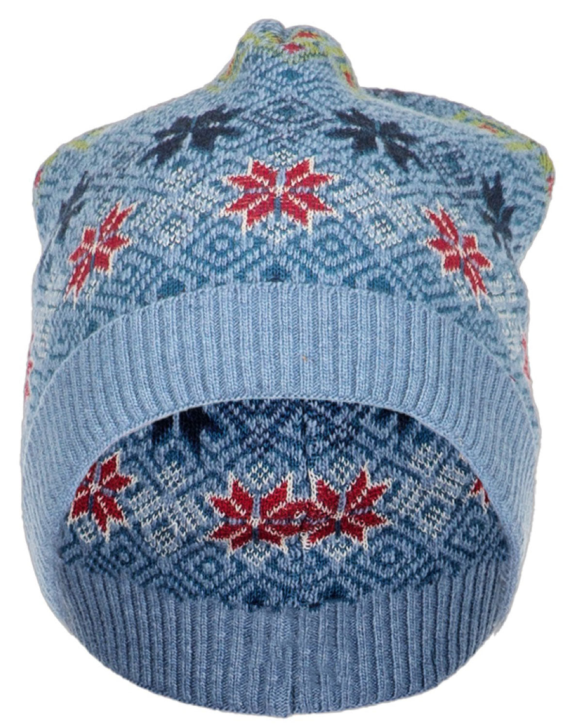 Jacquard-Mütze Schurwolle Baumwolle (Bio)