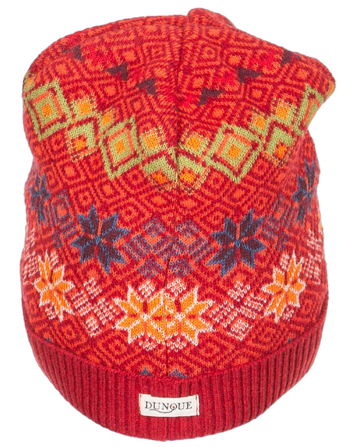Jacquard-Mütze Schurwolle Baumwolle (Bio)