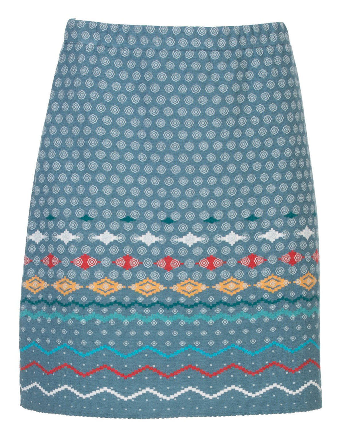 Dunque Schweikardt Moden Jacquard-Rock Reiner Baumwolle Bio