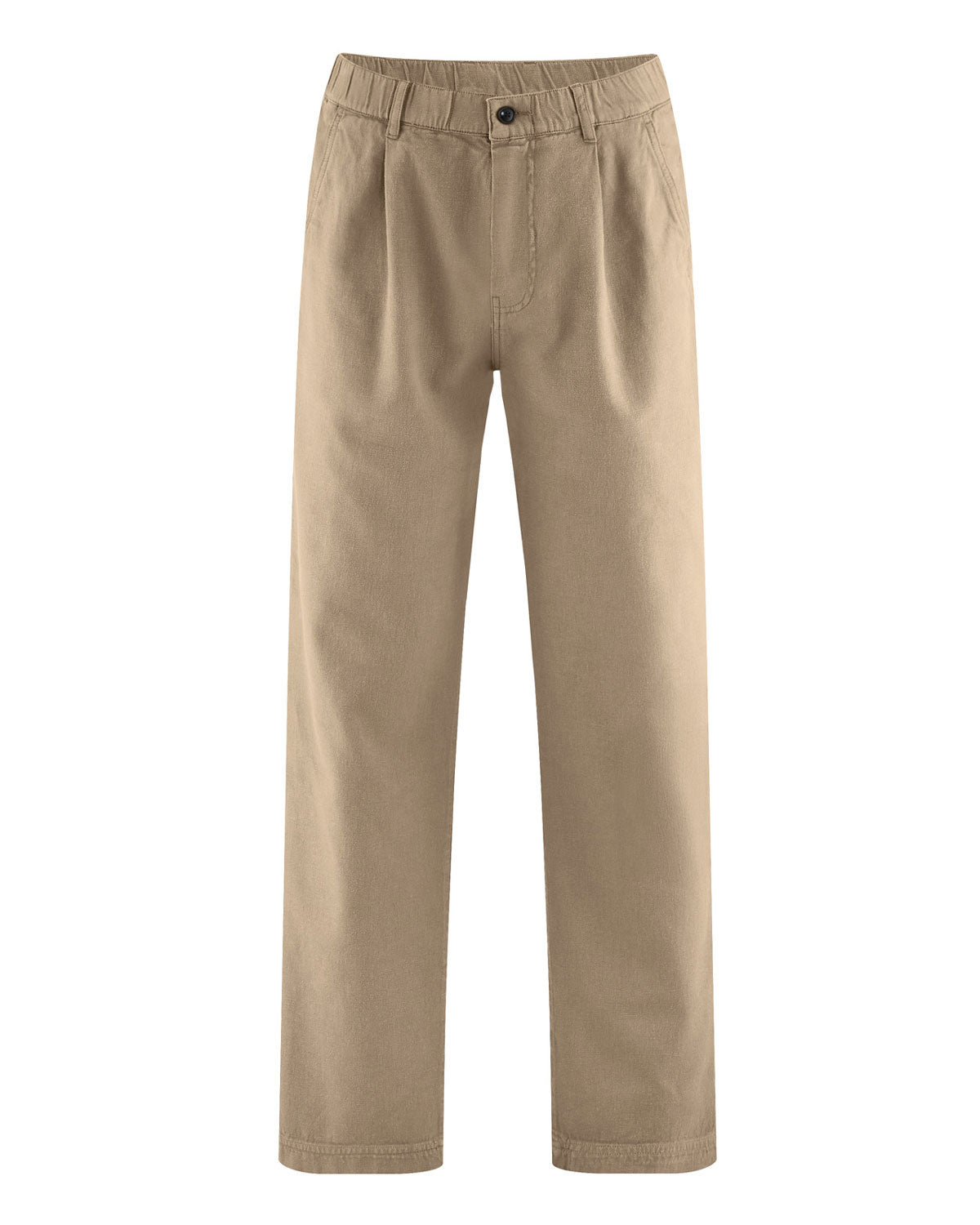 Herren Cargohose mit Bundfalte Hanf Bio Baumwolle