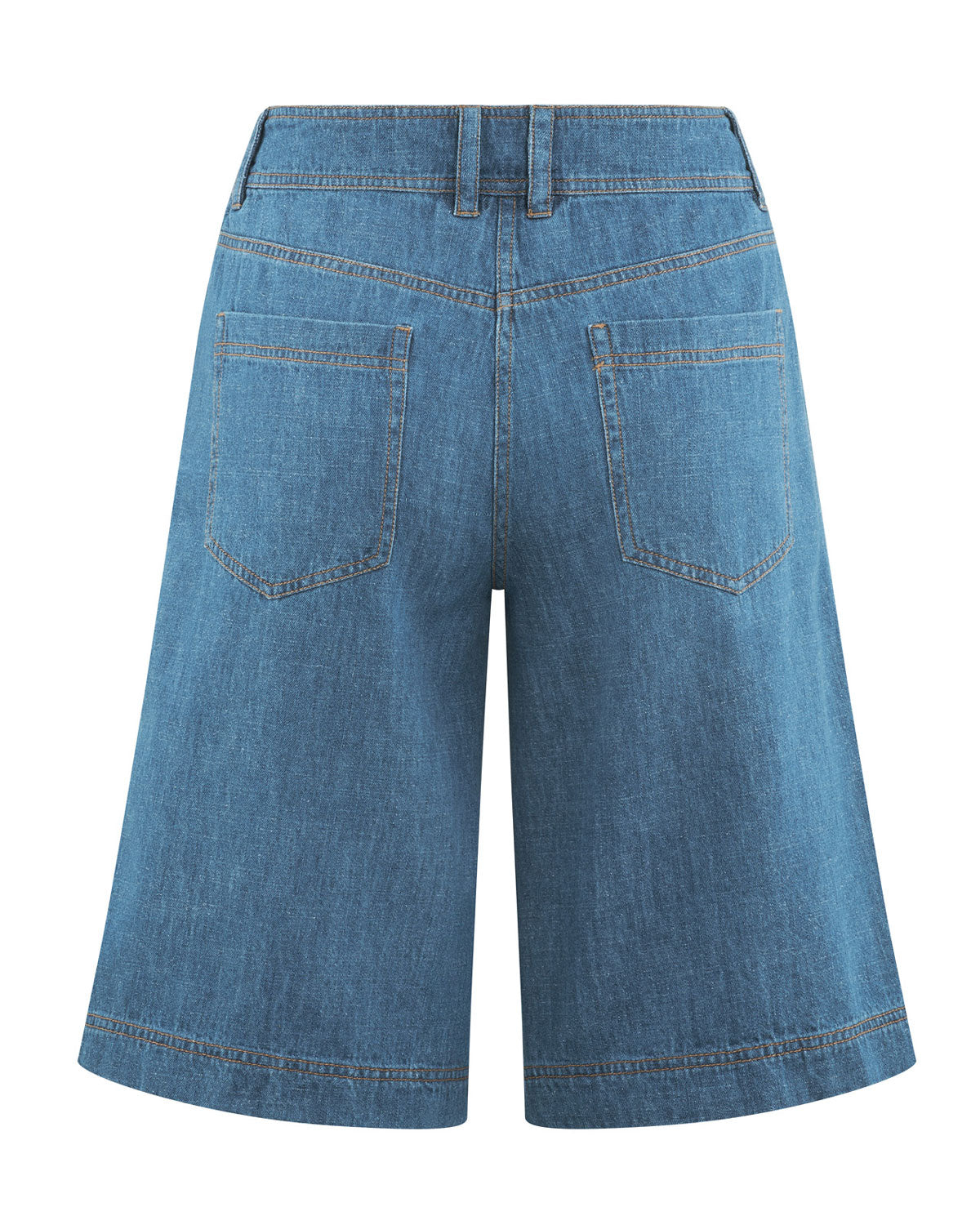 Damen Bermuda 5-Pocket jeans Shorts Hanf Bio Baumwolle