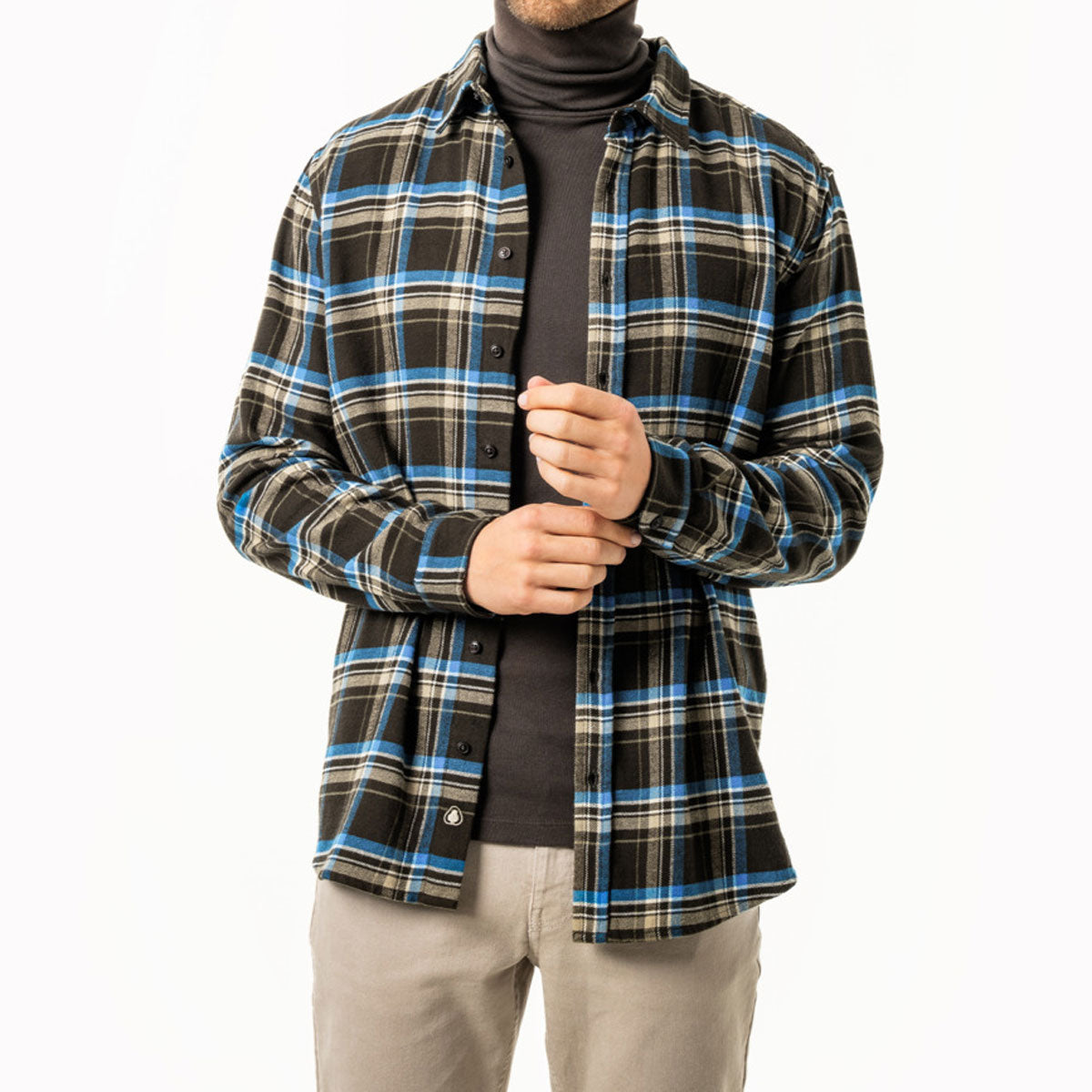 Herren Flanell-Hemd Bio-Baumwolle