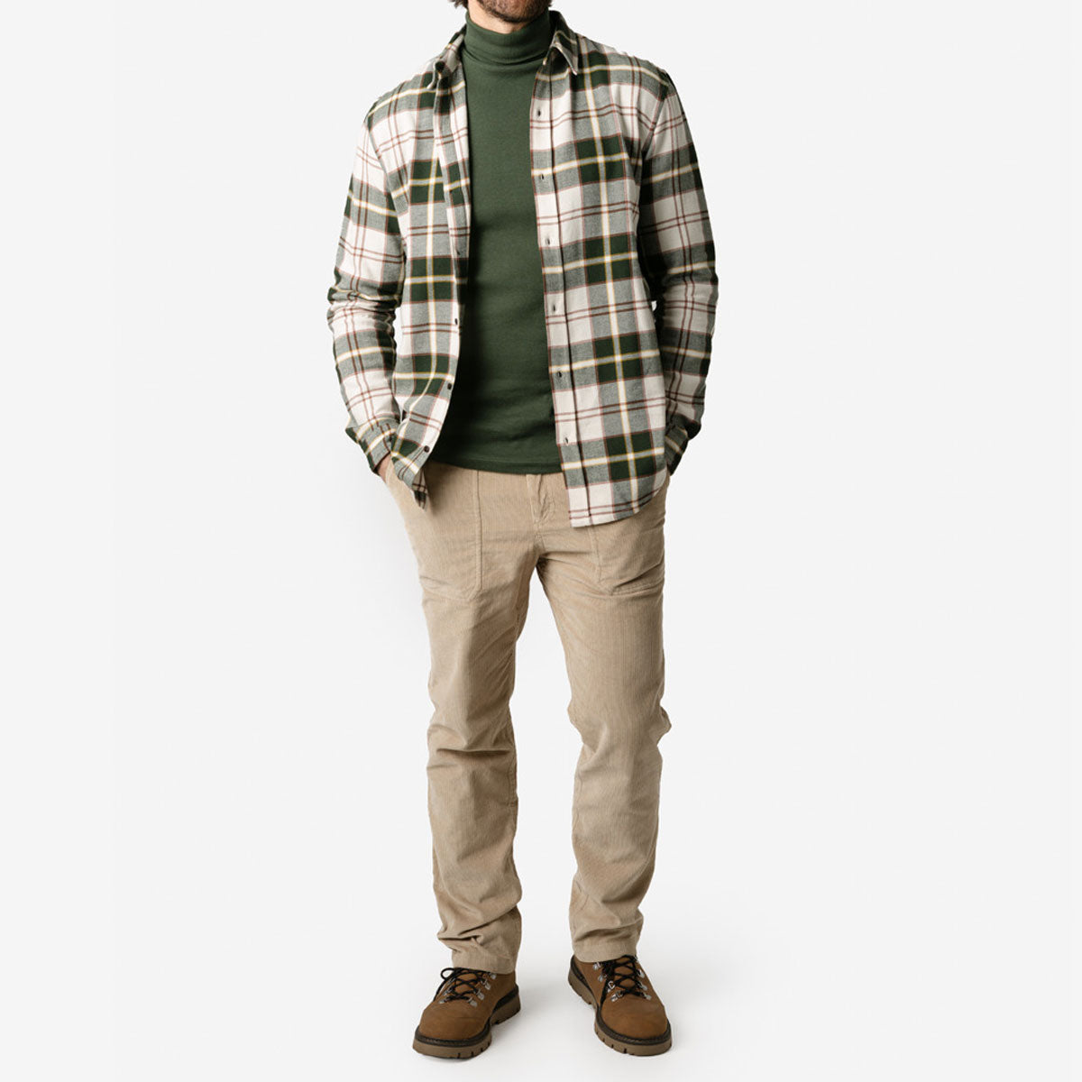 Herren Flanell-Hemd Bio-Baumwolle