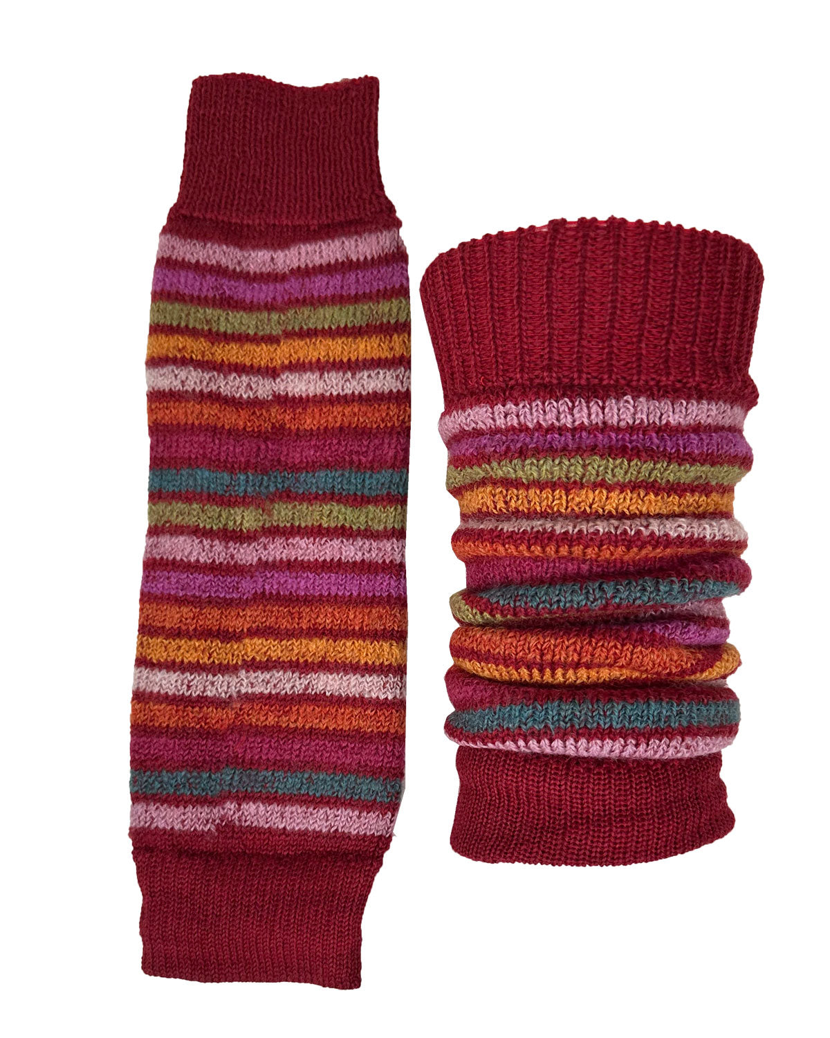 Hirsch Natur Kinder-Beinstulpen kbT Wolle