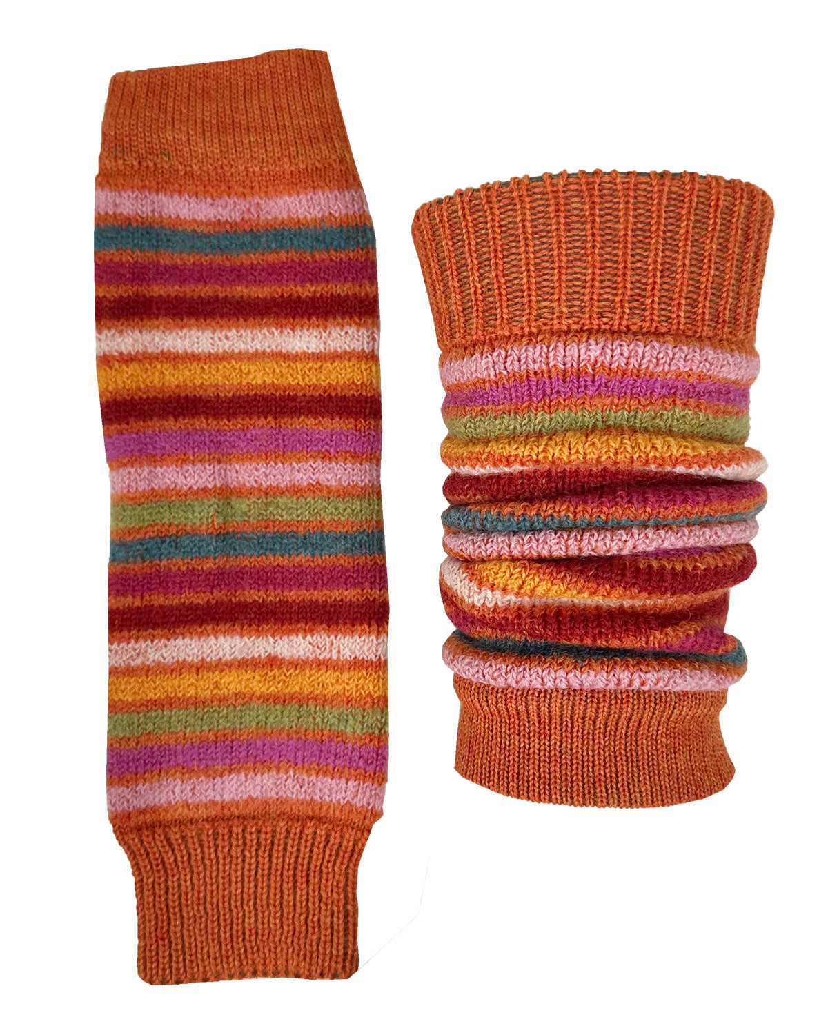 Hirsch Natur Kinder-Beinstulpen kbT Wolle