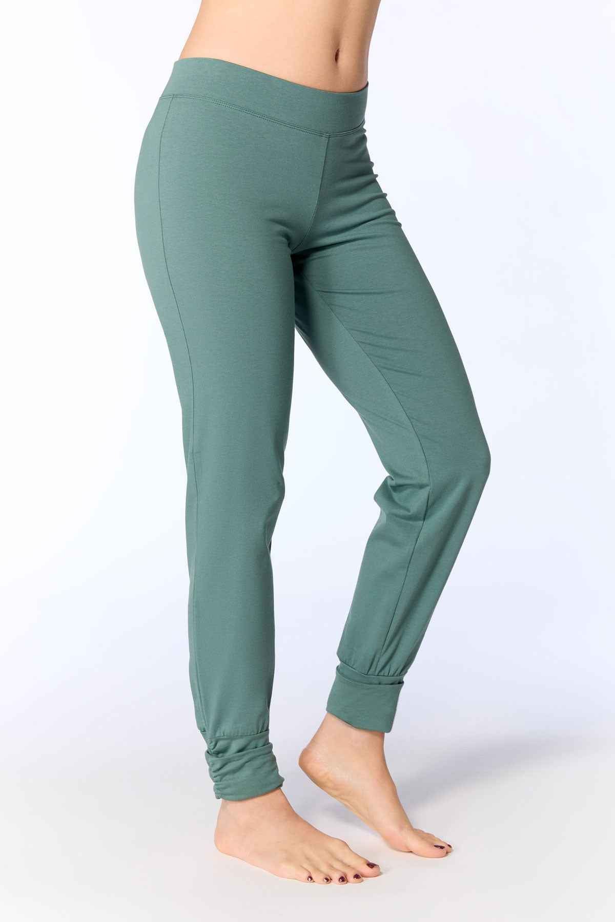 Leela Cotton Damen Yoga Hose Bio Baumwolle Elasthan
