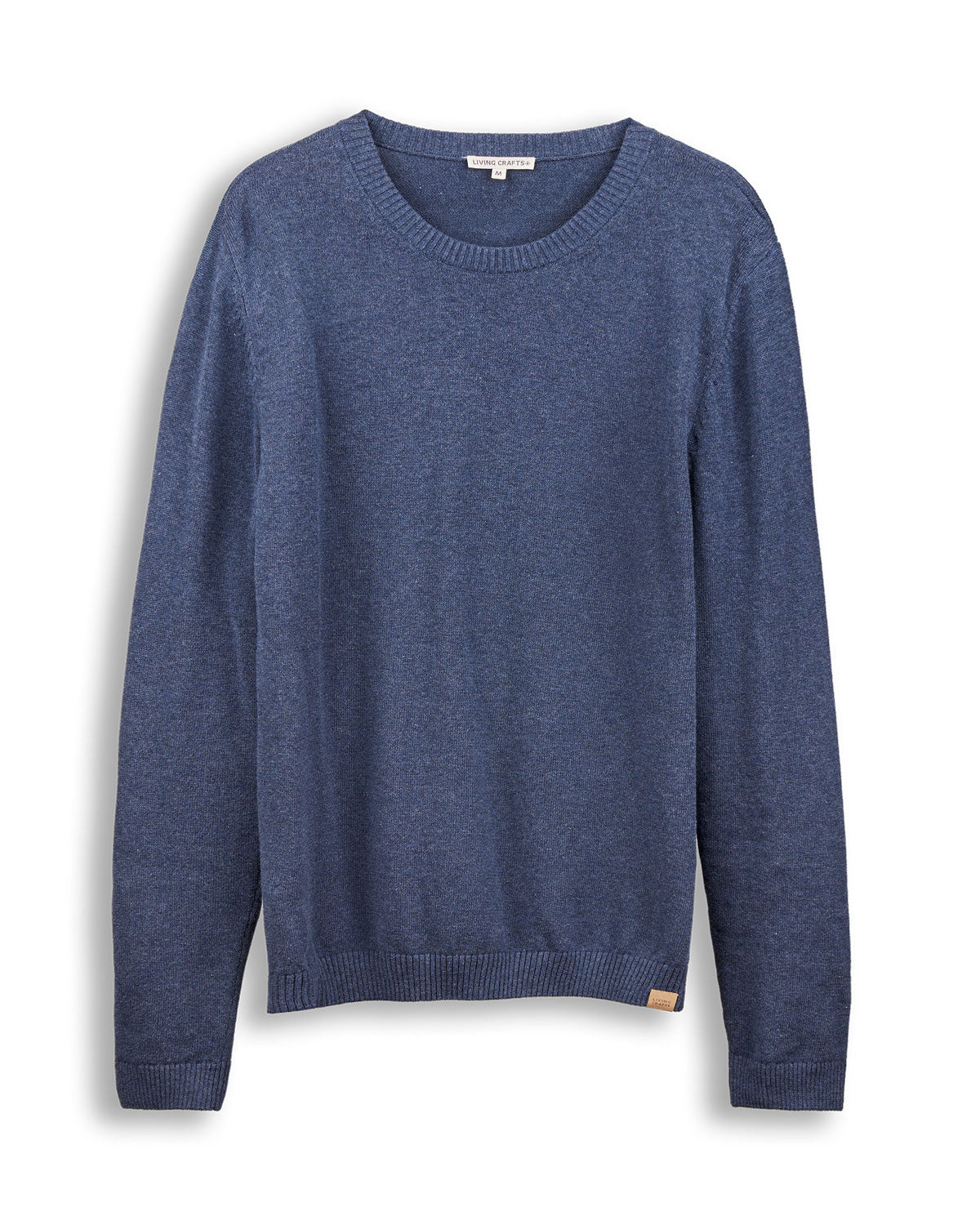 Leichter Herren-Strickpullover Bio-Baumwolle