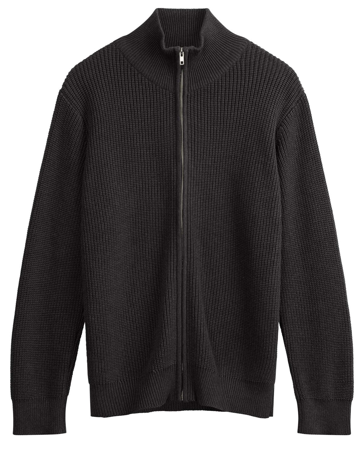Mela Herren Rippstrick Jacke Bio Baumwolle