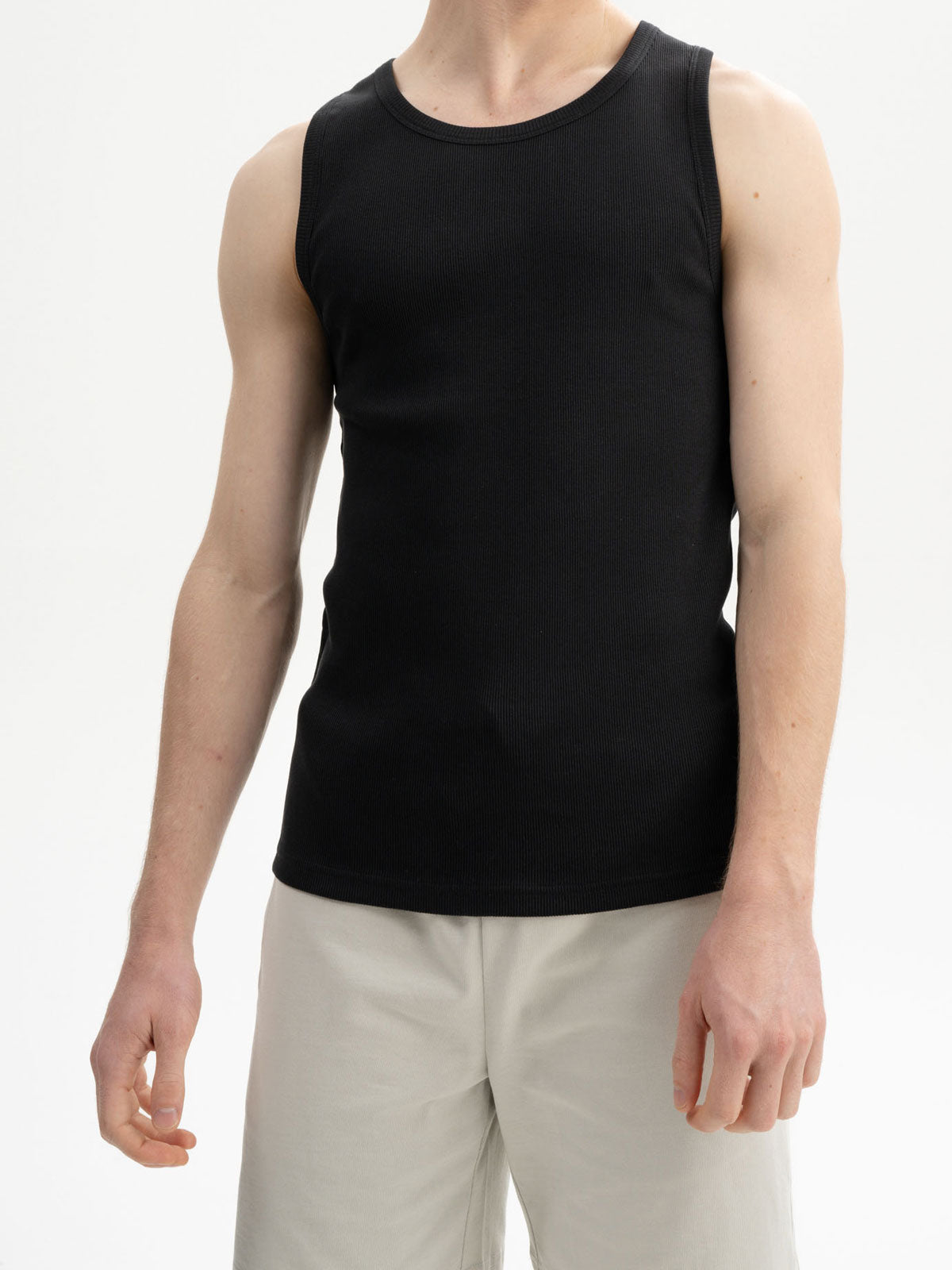 Mela Herren Tank Top Ärmellos Bio Baumwolle