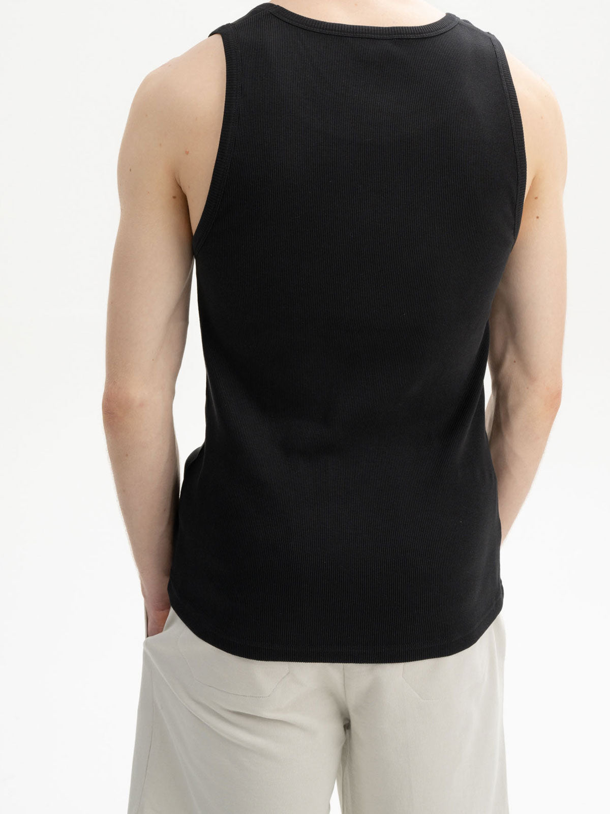 Mela Herren Tank Top Ärmellos Bio Baumwolle