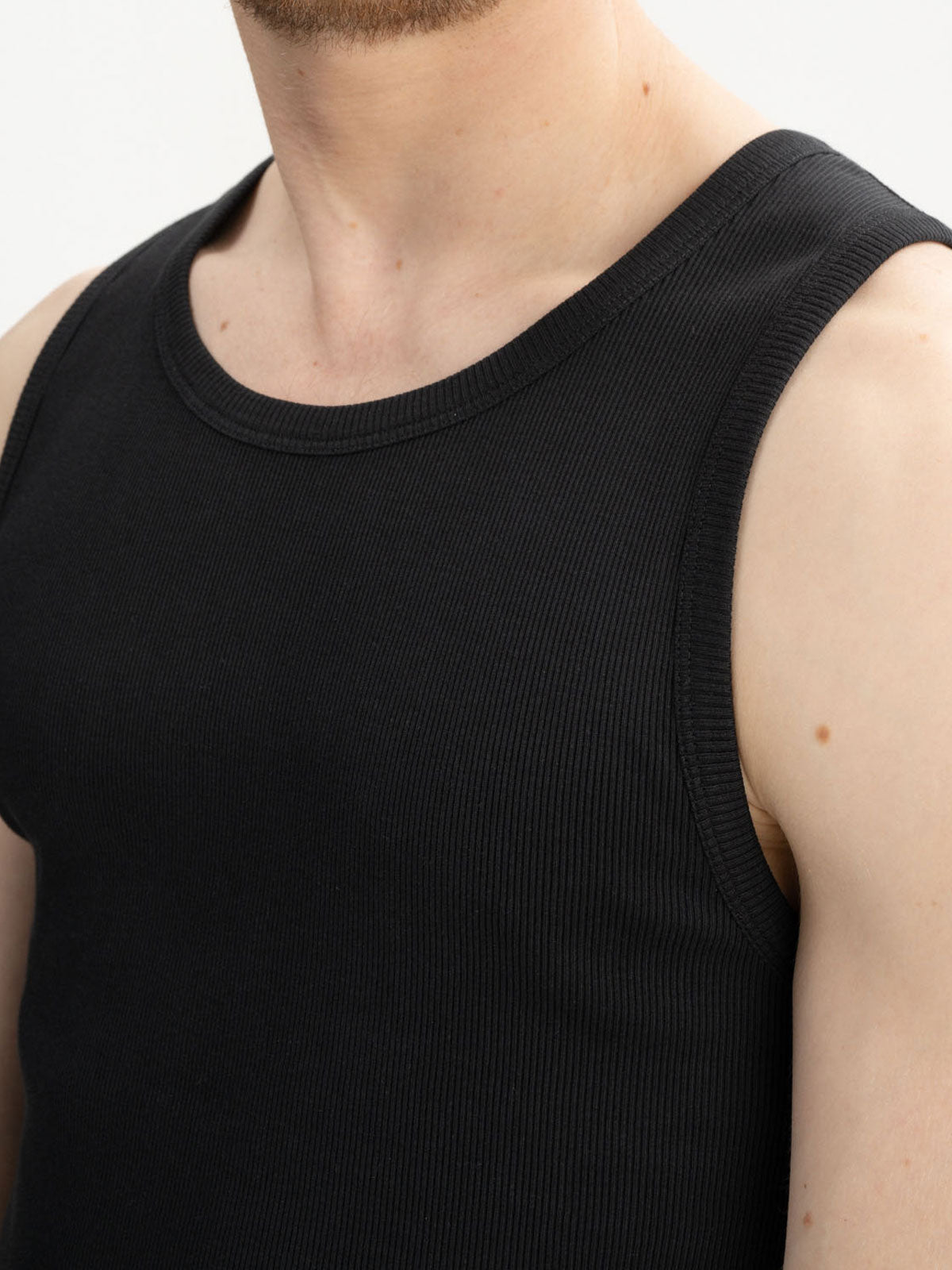 Mela Herren Tank Top Ärmellos Bio Baumwolle