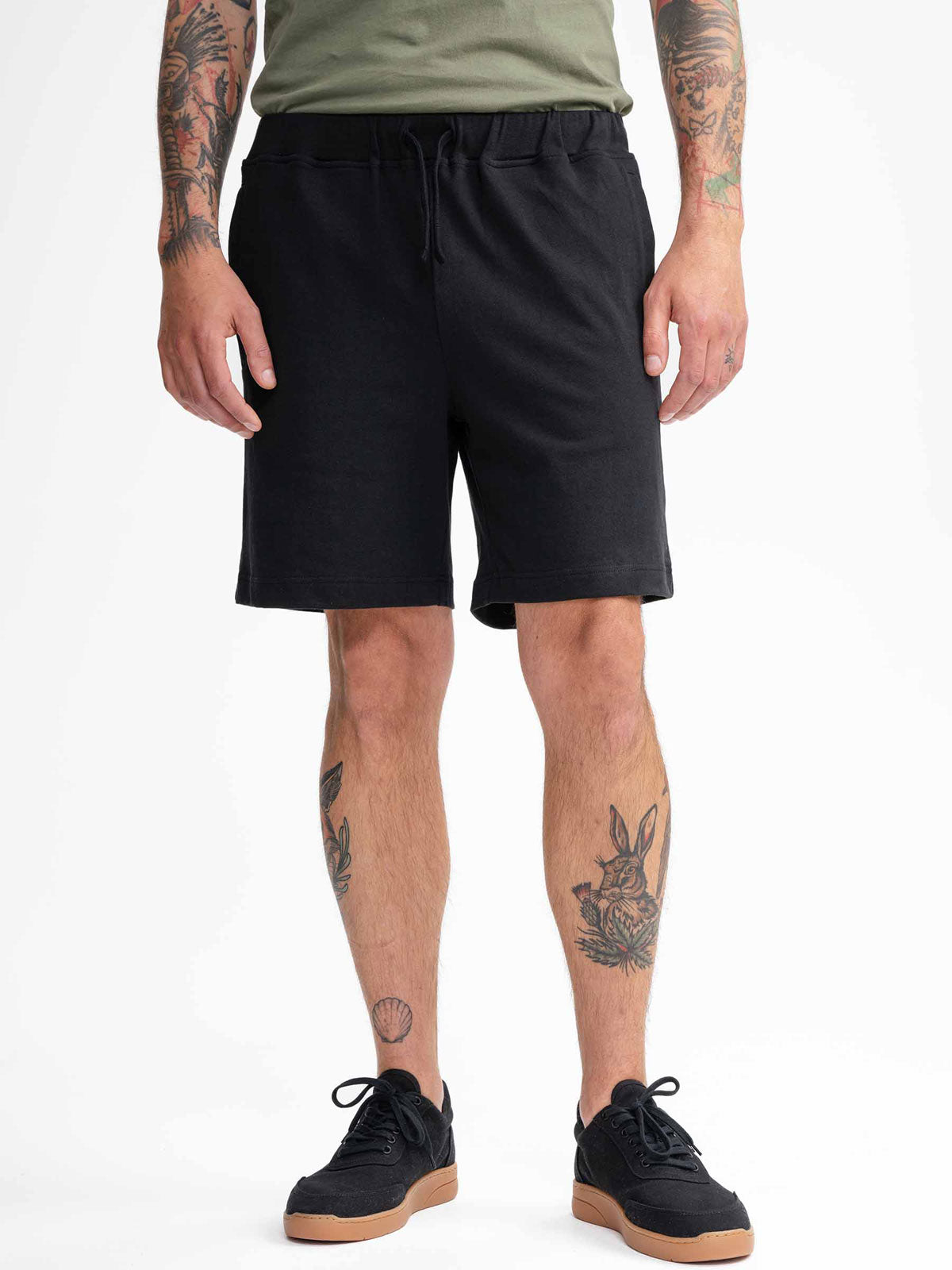 Mela Herren Shorts Hose Kurz Bio Baumwolle