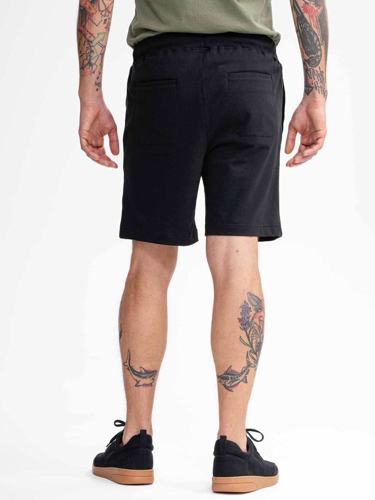 Mela Herren Shorts Hose Kurz Bio Baumwolle