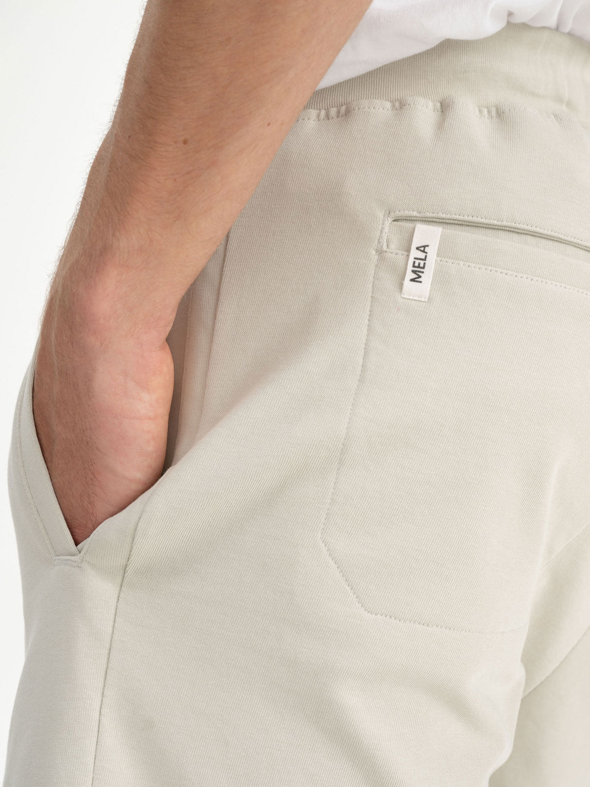 Mela Herren Shorts Hose Kurz Bio Baumwolle