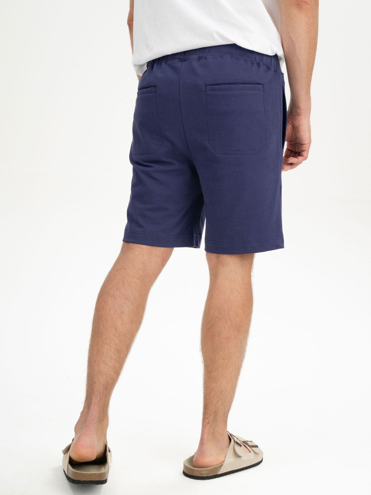 Mela Herren Shorts Hose Kurz Bio Baumwolle