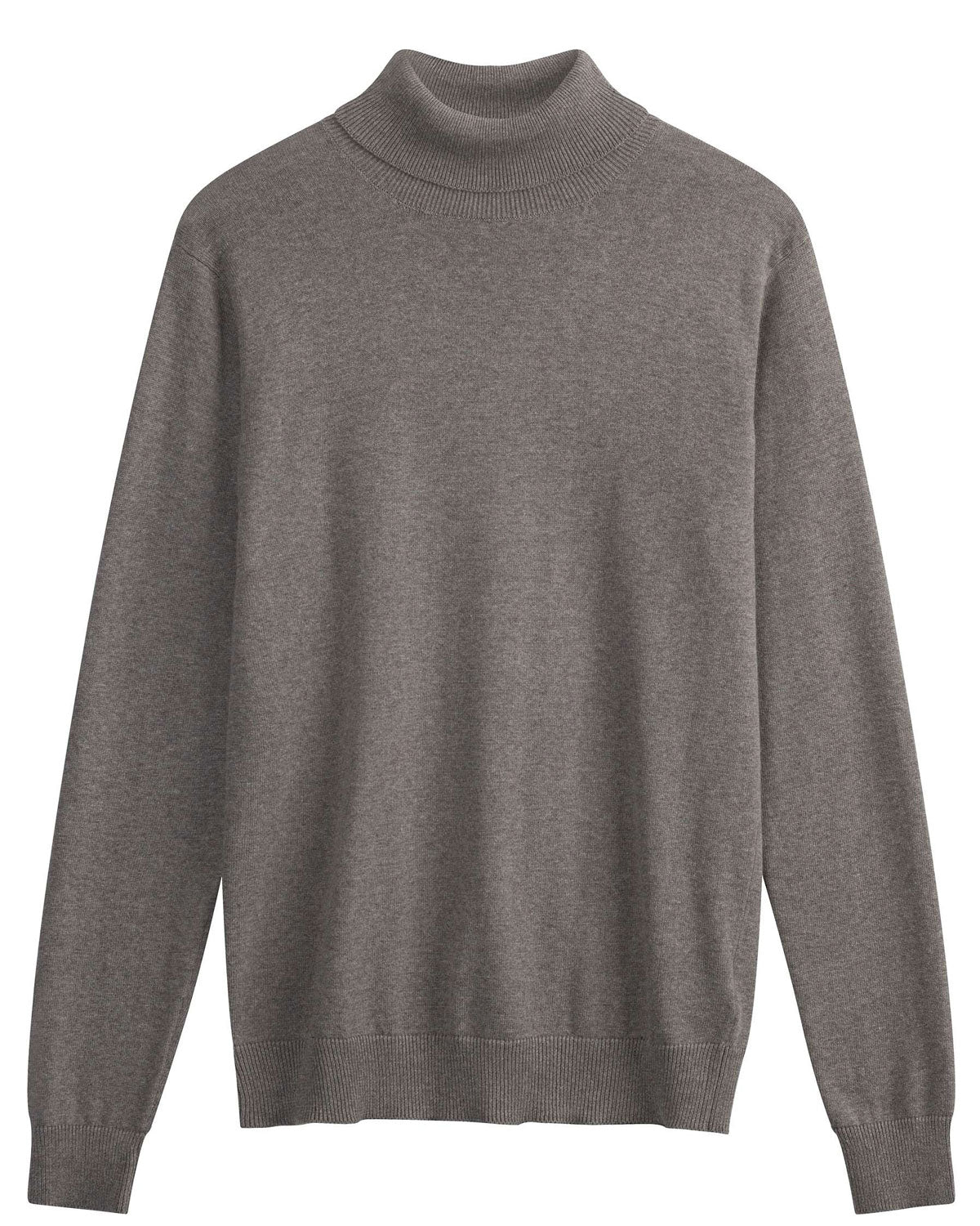 Mela Herren Feinstrick Rollkragenpullover Bio Baumwolle