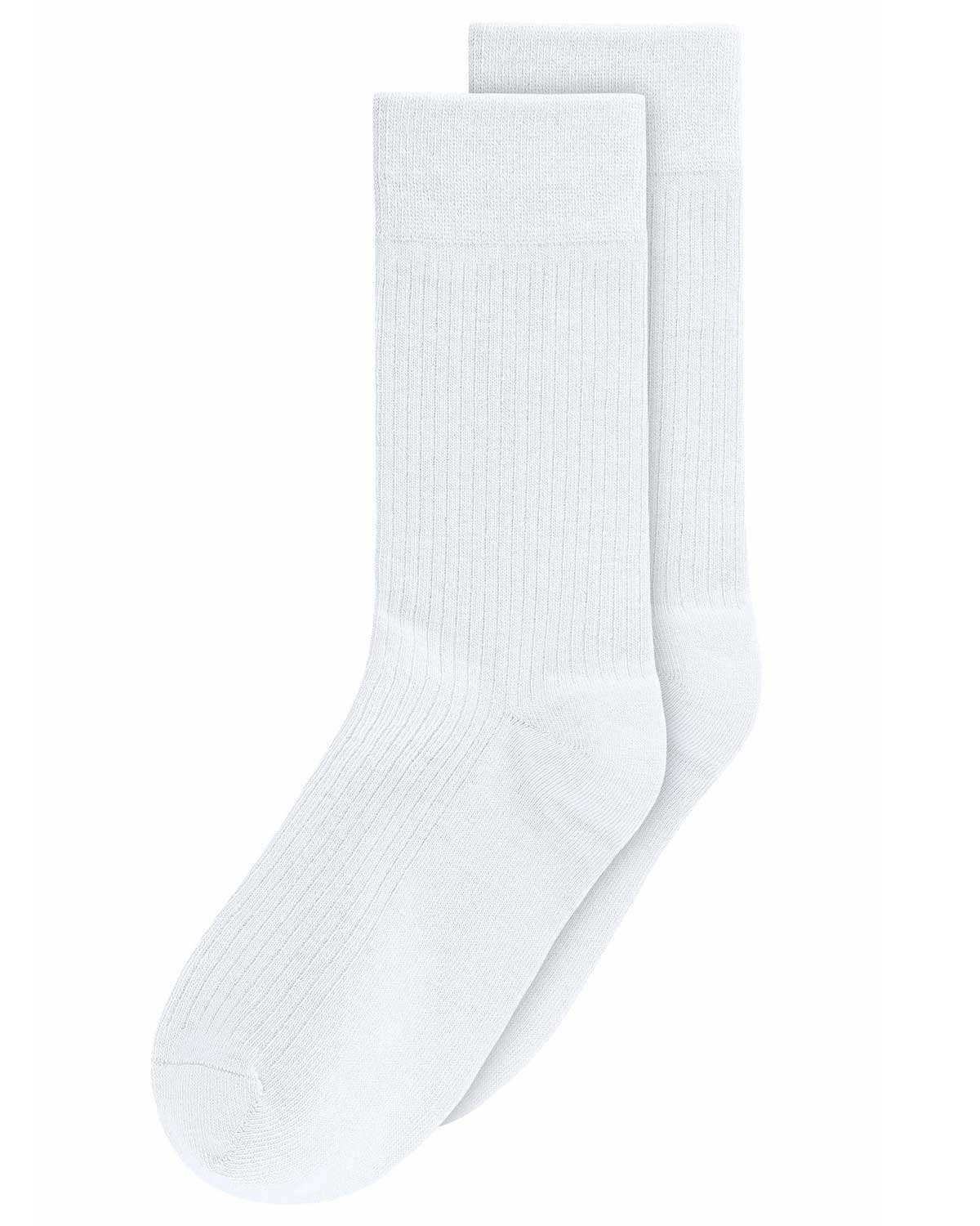 Rundstrick‑Socken Bio Baumwolle Elasthan 2er‑Pack