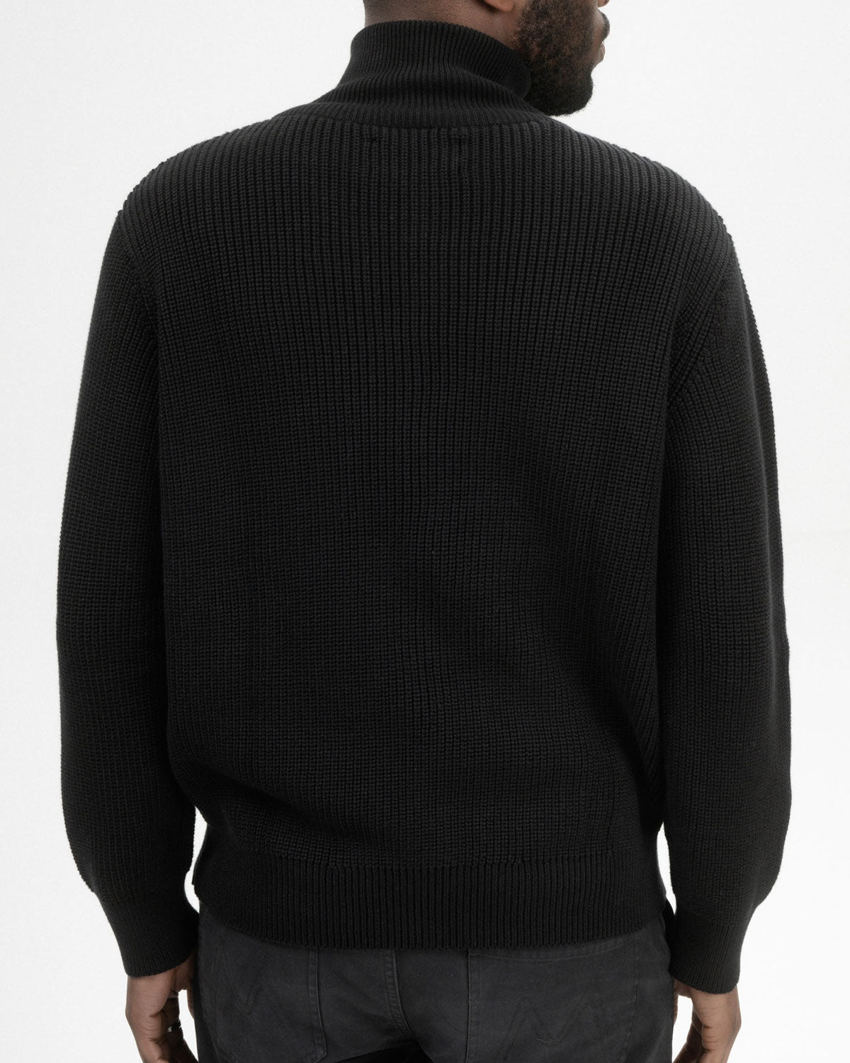 Mela Herren Rippstrick Jacke Bio Baumwolle