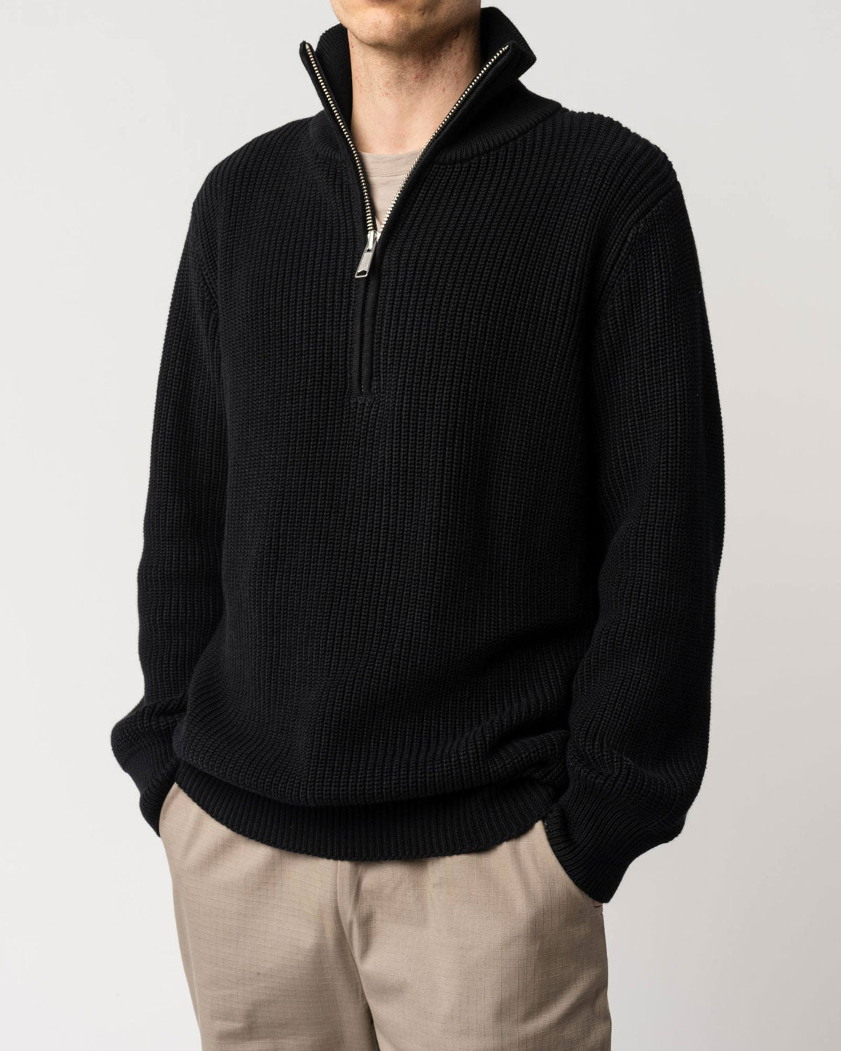 Mela Unisex Rippstrick Troyer Bio Baumwolle Vegan