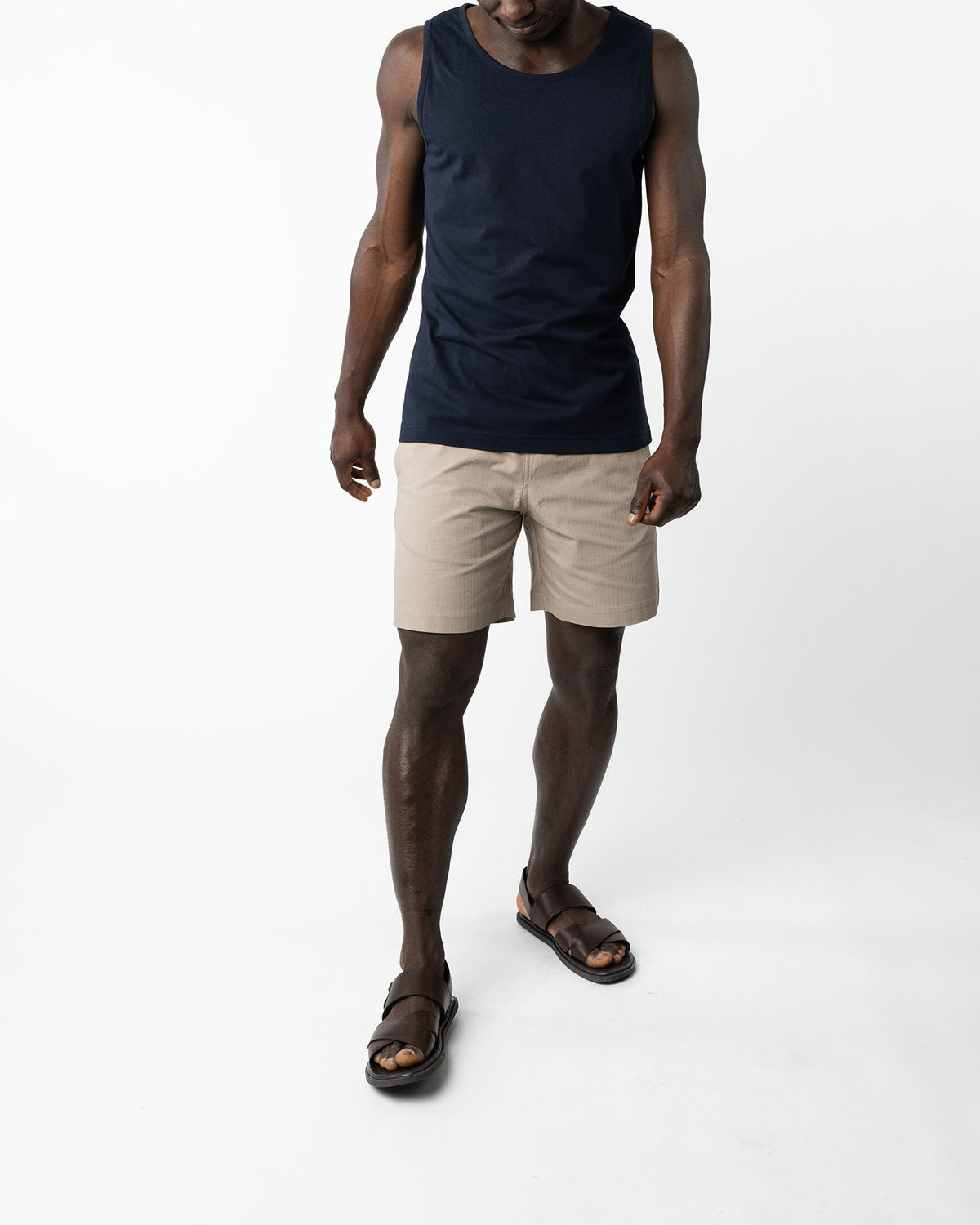 Mela Herren Tank Top Ärmellos Bio Baumwolle