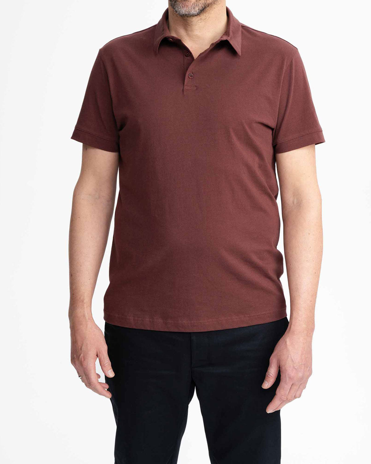 Mela Herren Poloshirt Bio Baumwolle Jersey