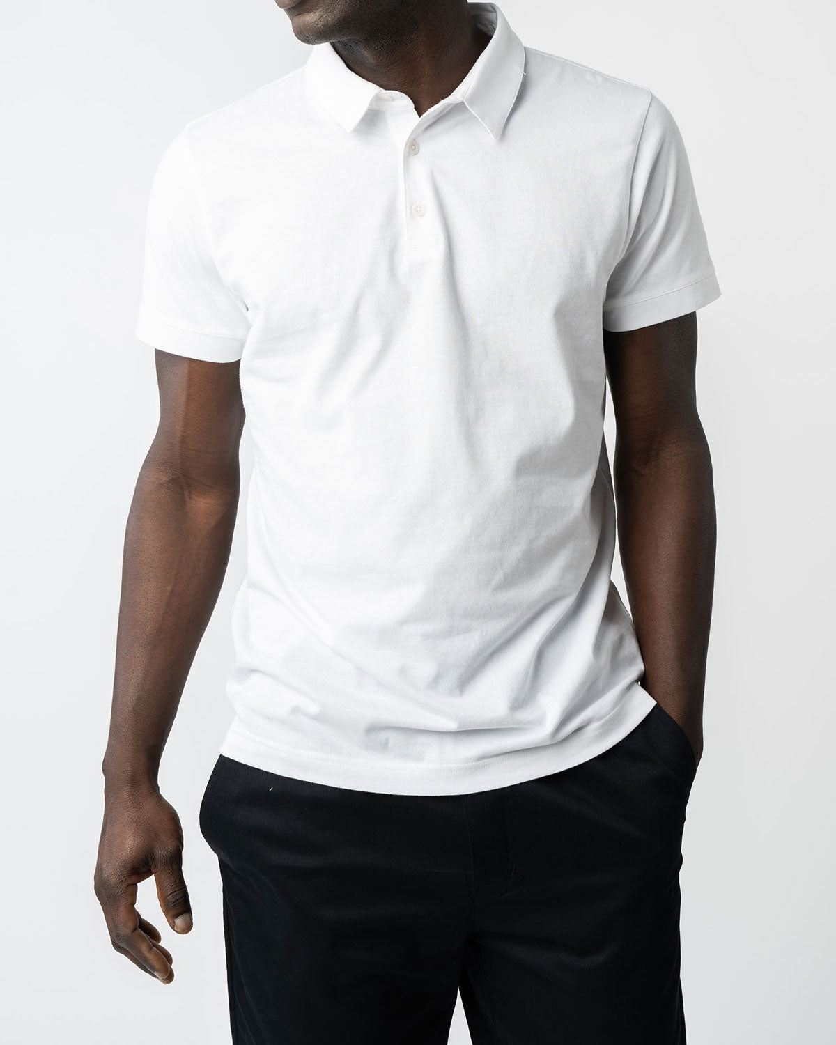 Mela Herren Poloshirt Bio Baumwolle Jersey