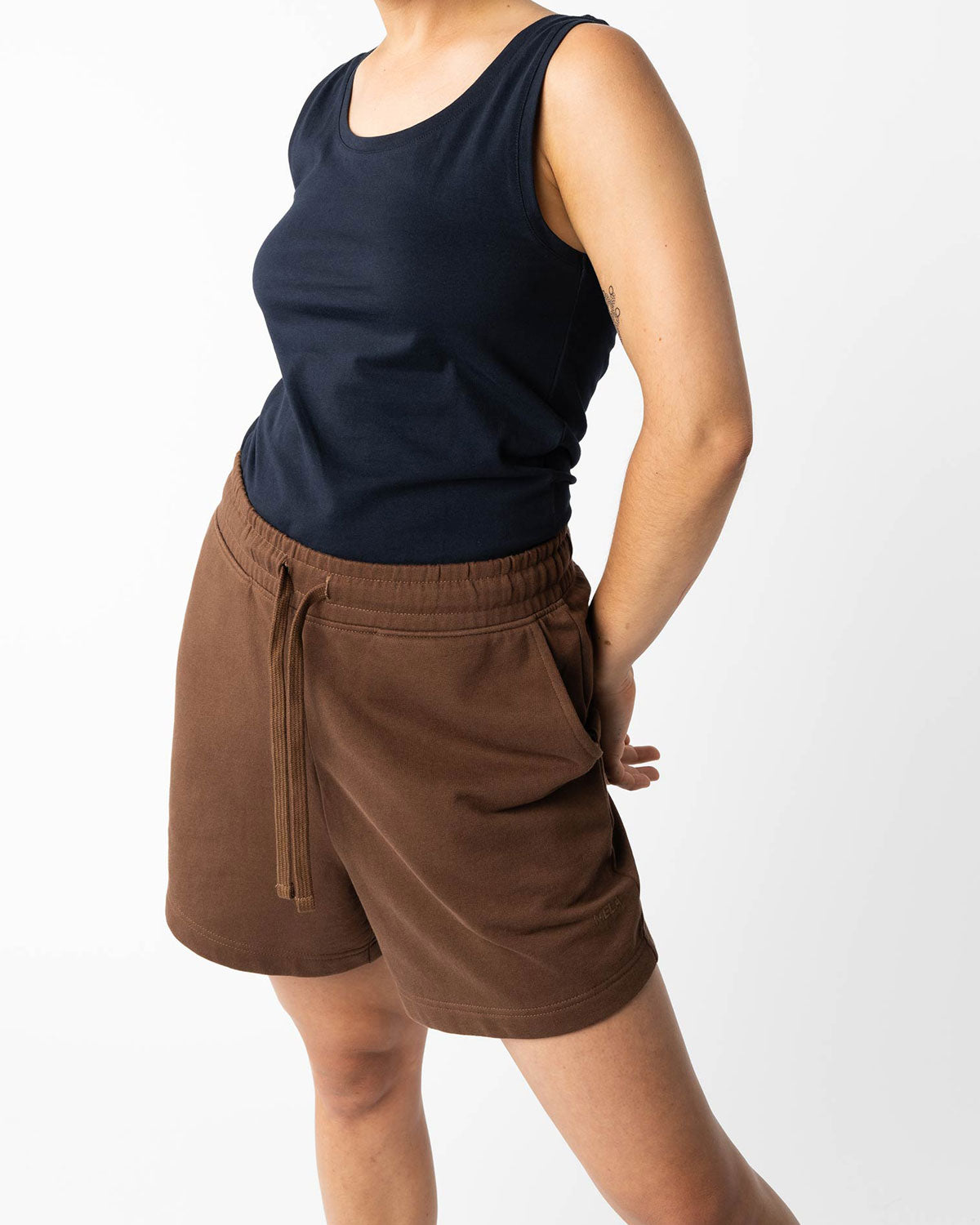 Mela Damen Top Ärmellos Bio Baumwolle