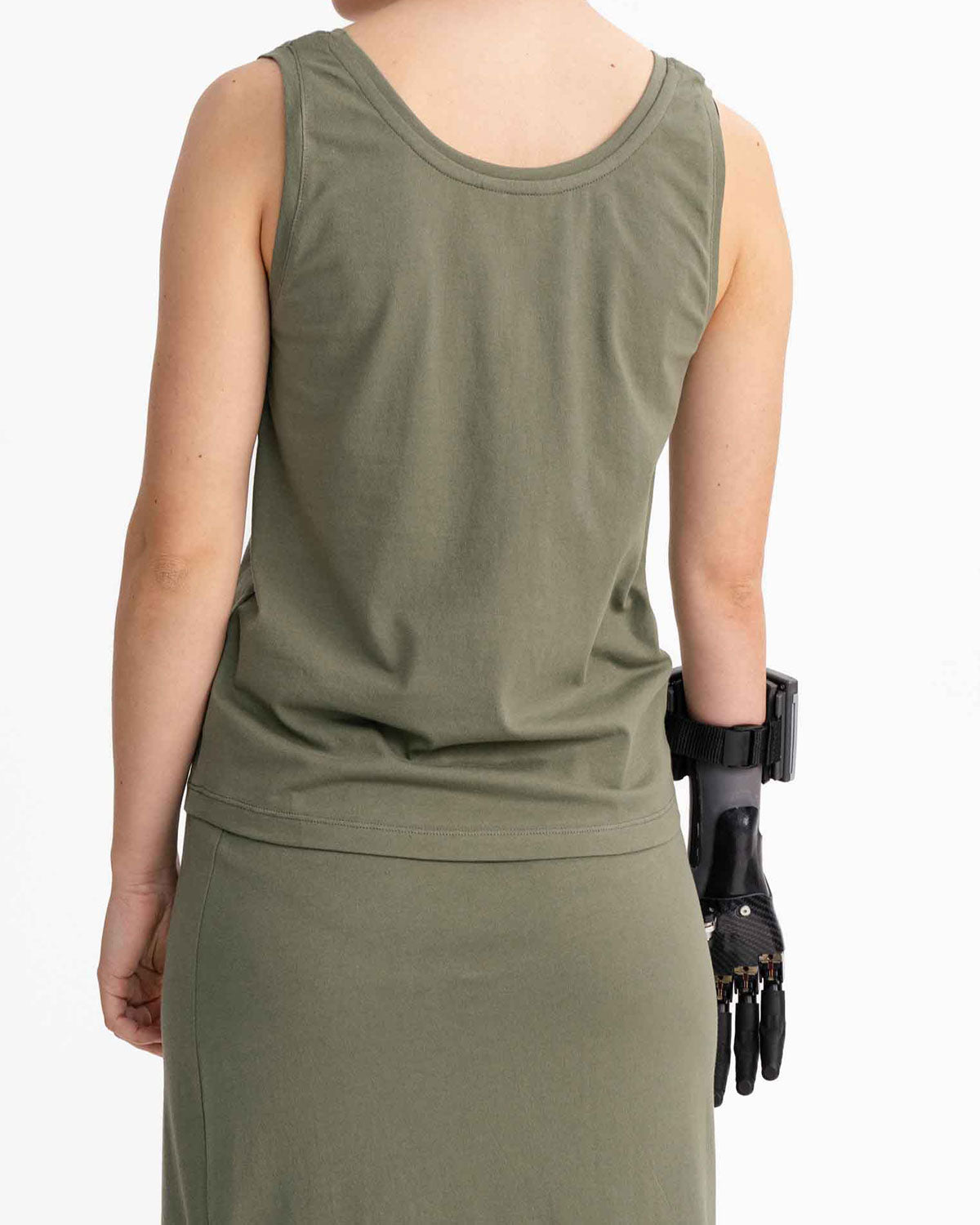 Mela Damen Top Ärmellos Bio Baumwolle