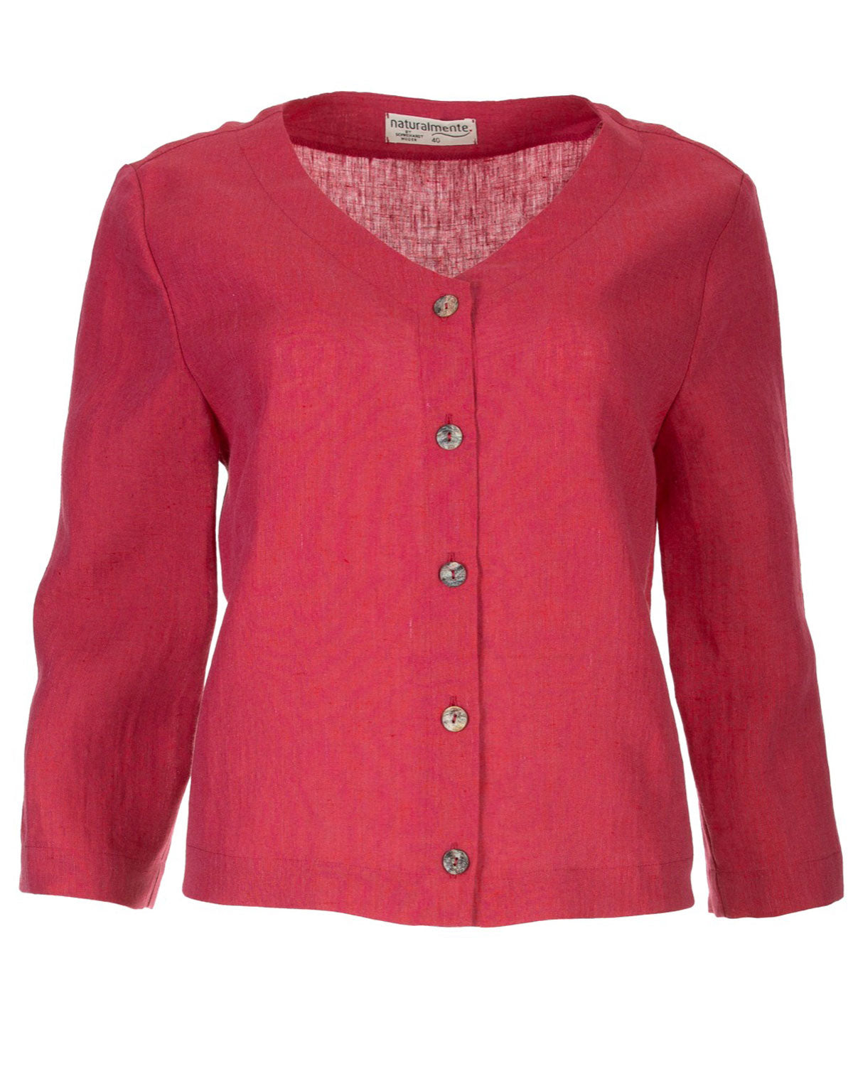 Naturalmente Schweikardt Moden Kurze Leinen Jacke