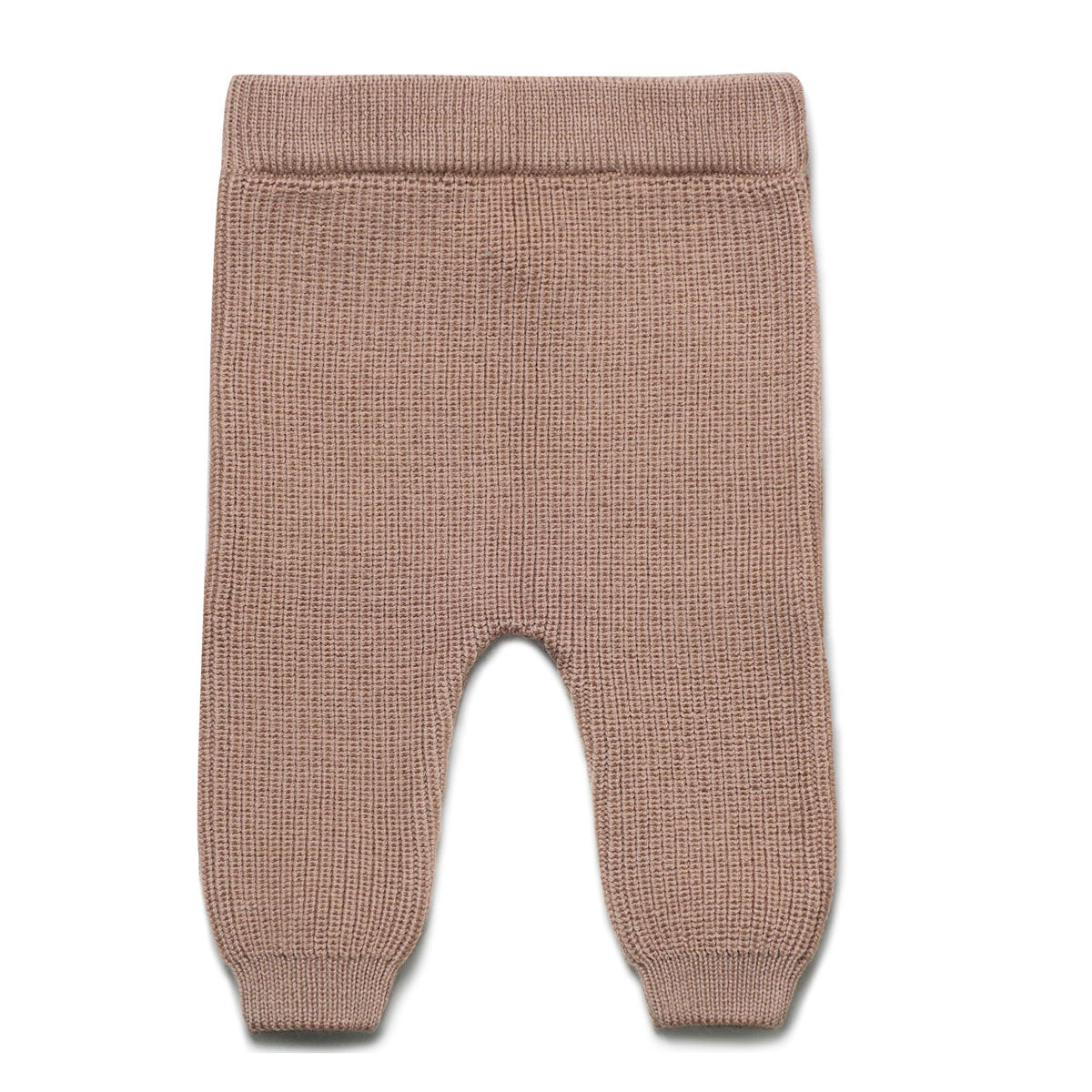 Puri Organic Baby Hose Perlfangstrick Schurwolle