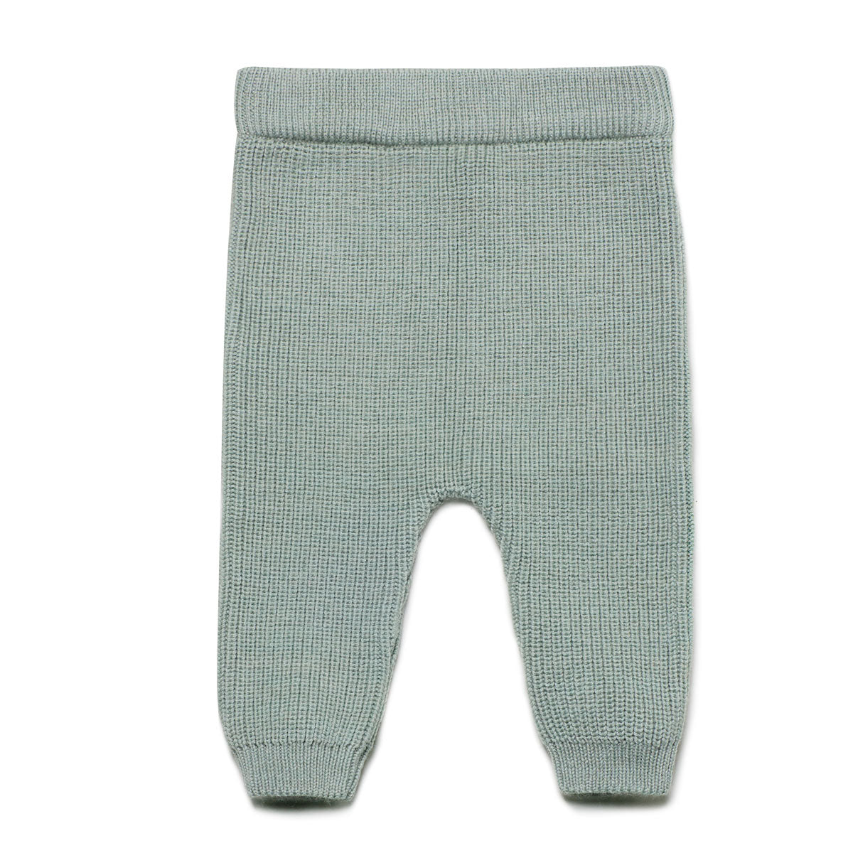 Puri Organic Baby Hose Perlfangstrick Schurwolle