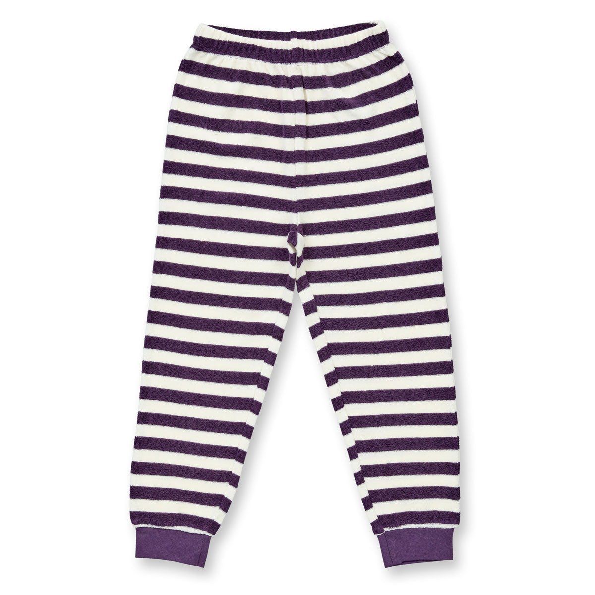 Sense Organics Kinder Frottee Schlafanzug Ringel Bio Baumwolle