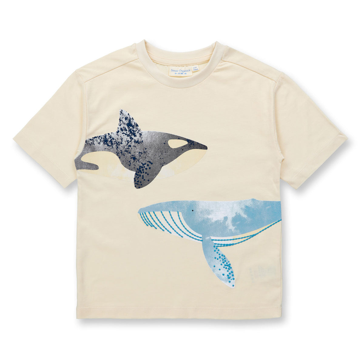 Sense Organics Kinder T-Shirt Wal-Motiv Bio Baumwolle