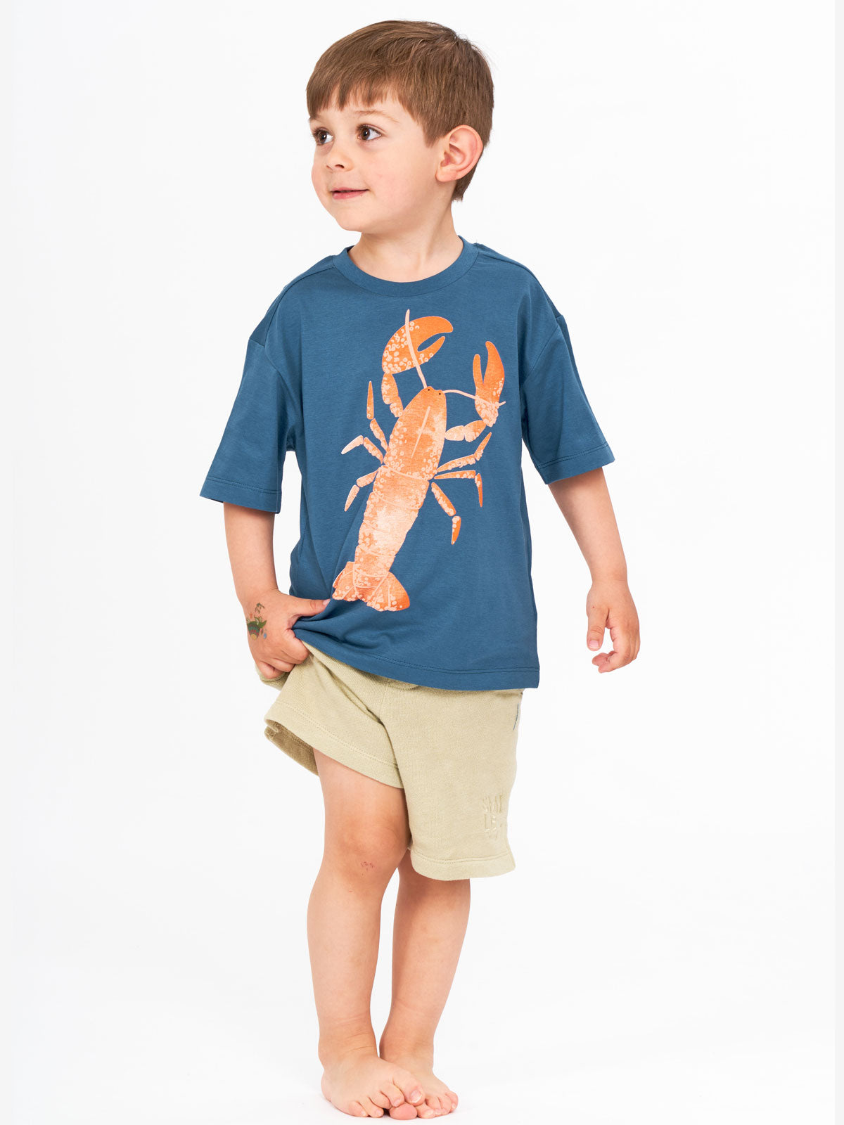 Sense Organics Kinder T-Shirt Hummerdruck Bio Baumwolle