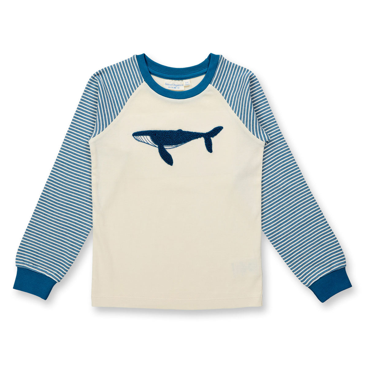 Sense Organics Kinder Schlafanzug mit Wal oder Schildkröten Bio Baumwolle