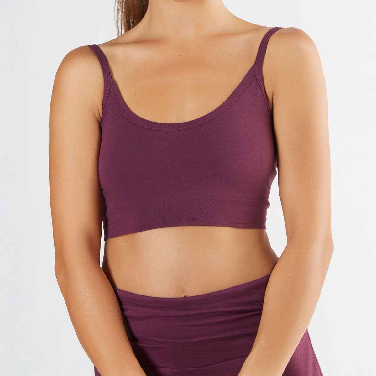 Albero Natur Bustier Bio Baumwolle mit Elasthan