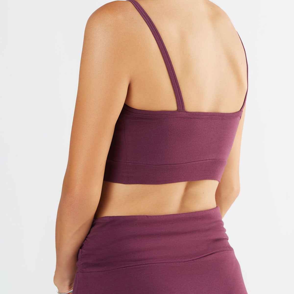 Albero Natur Bustier Bio Baumwolle mit Elasthan