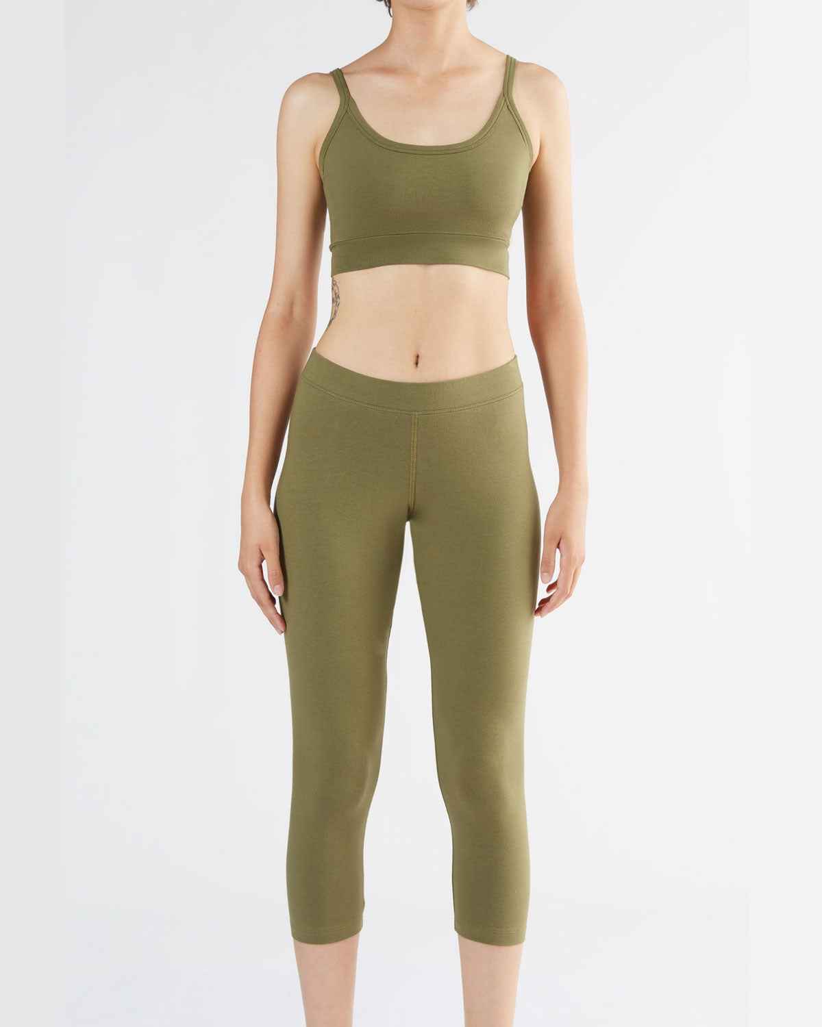 Leela Cotton Damen 7/8 Leggings Bio Baumwolle Elasthan