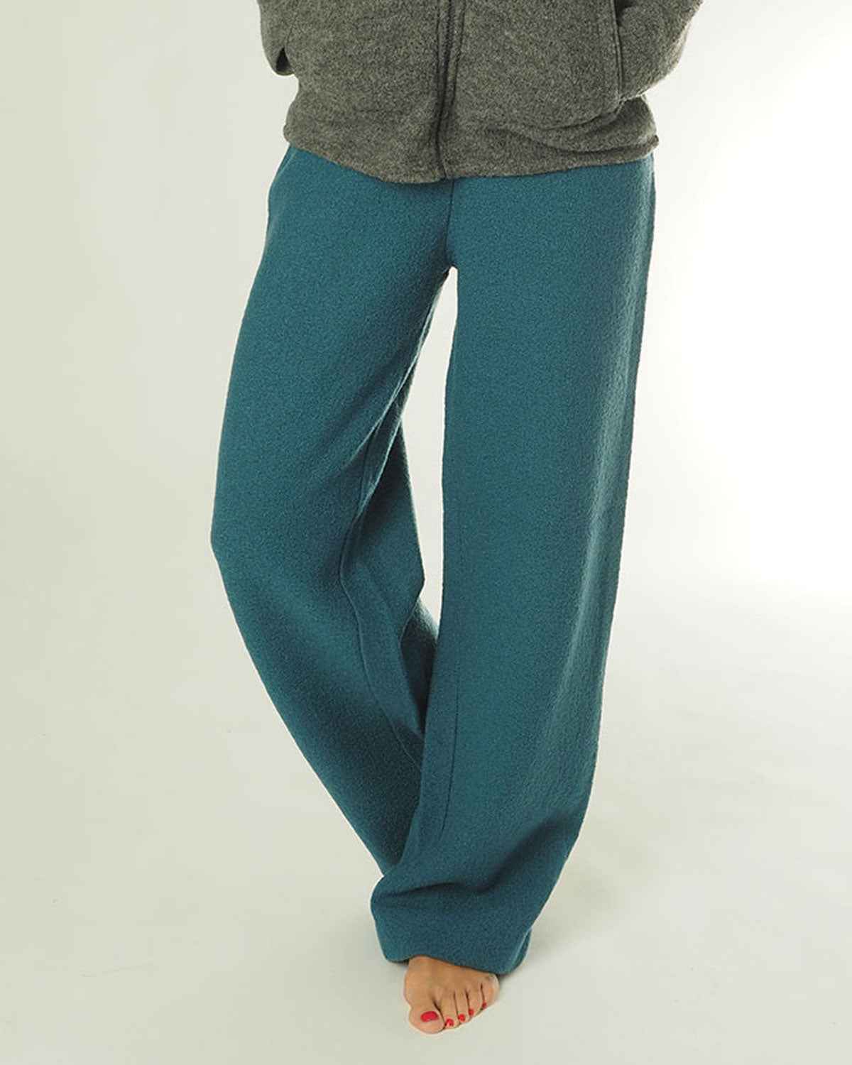 Damen Hose Kreppwalkstoff kbT-Merinowolle