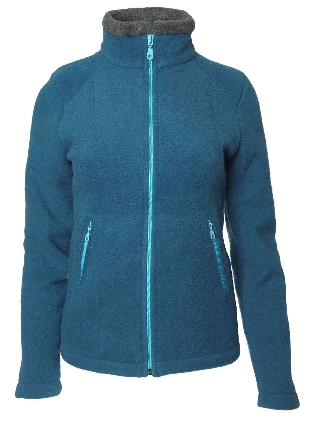 Damen kbT-Merinowolle Fleecejacke