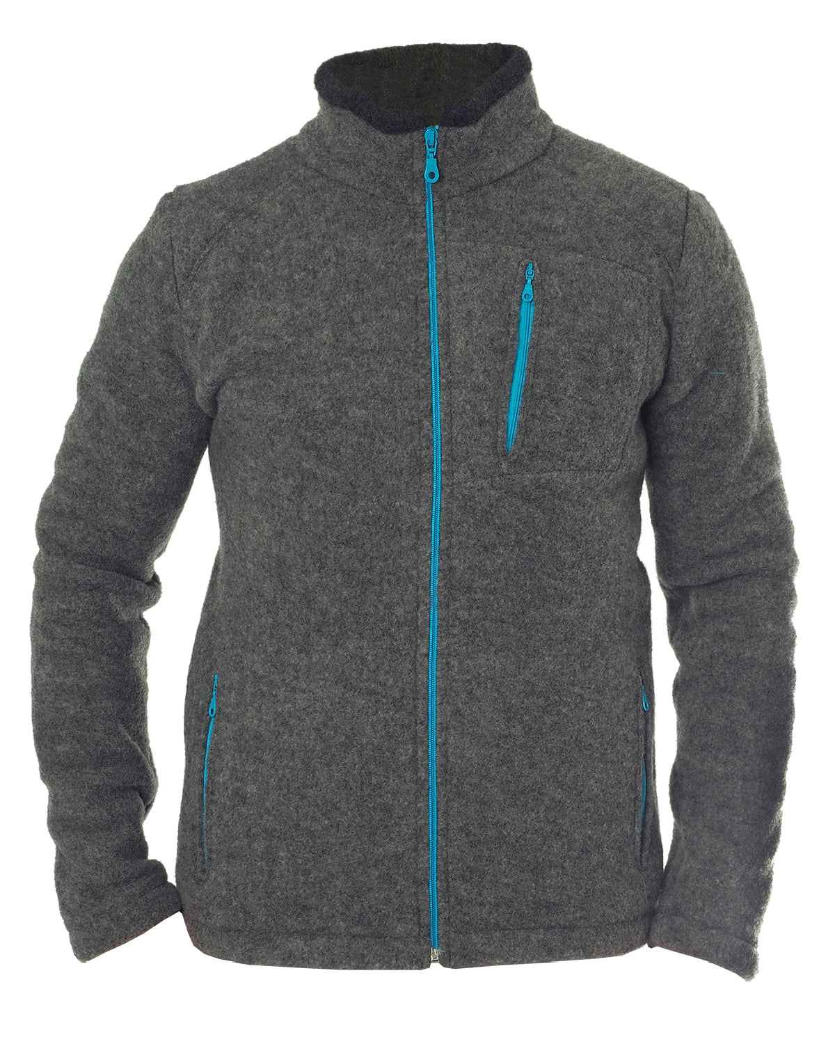 Herren Fleece Jacke Ischgl kbT Merinowolle