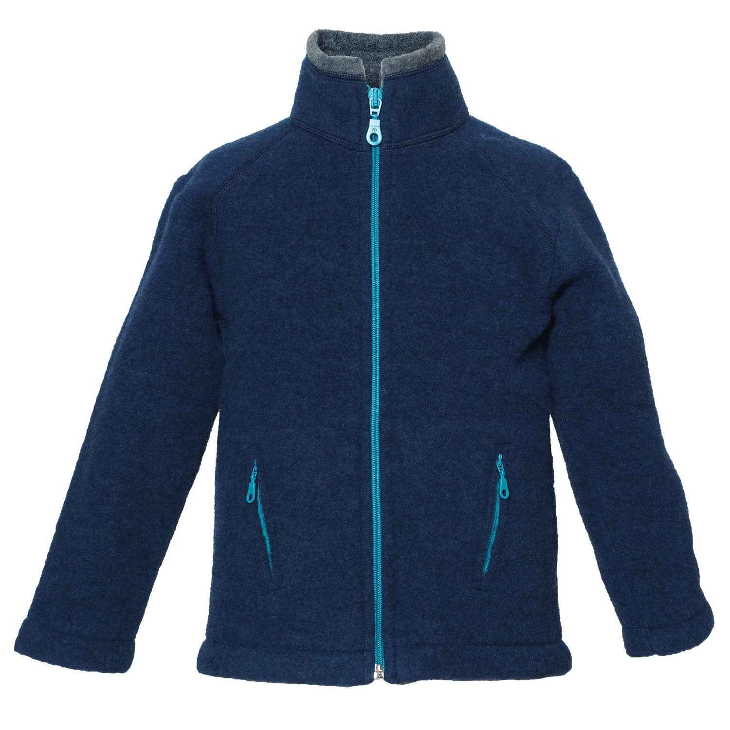 Kinder Jacke Fleecejacke kbT-Merinowolle