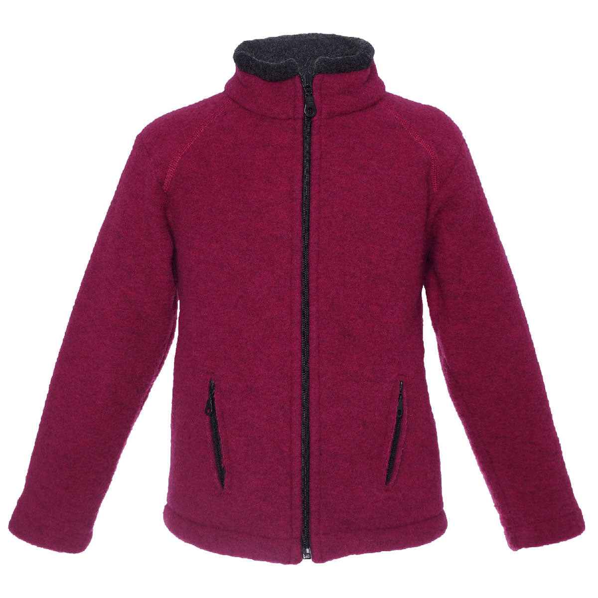 Kinder Jacke Fleecejacke kbT-Merinowolle