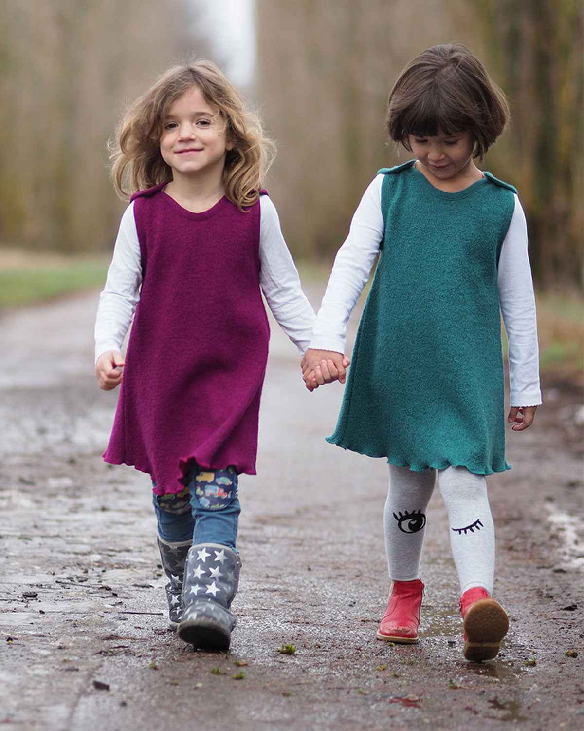 Reiff Strick Kinder Wollkreppkleid kbT-Merino